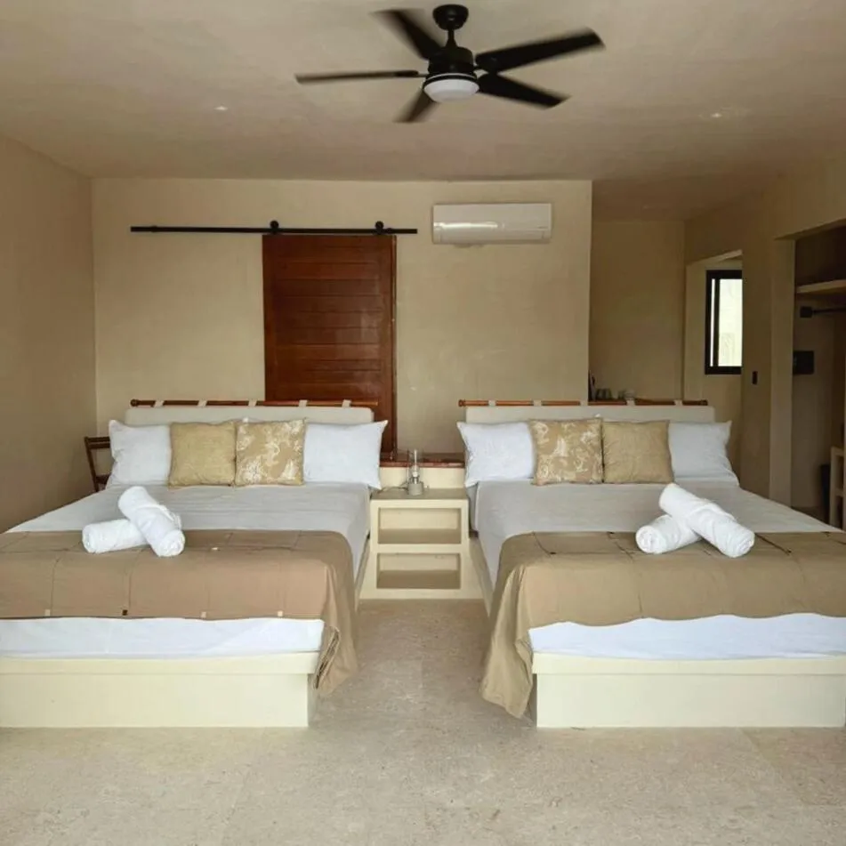 Bed in DK Luxury Ocean Front Villa - Adults Only