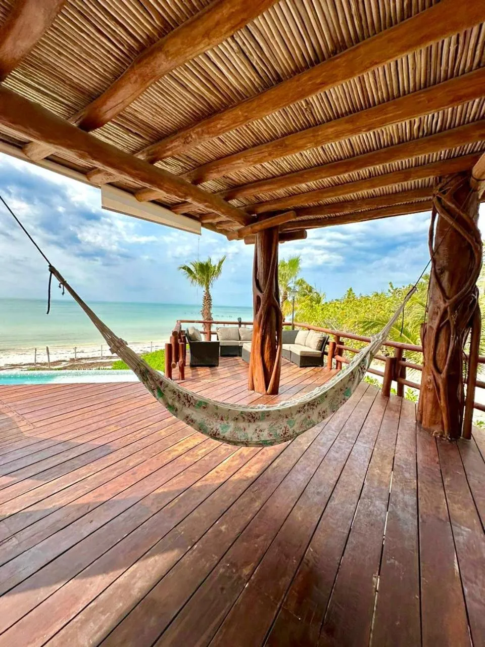 Balcony/Terrace in DK Luxury Ocean Front Villa - Adults Only