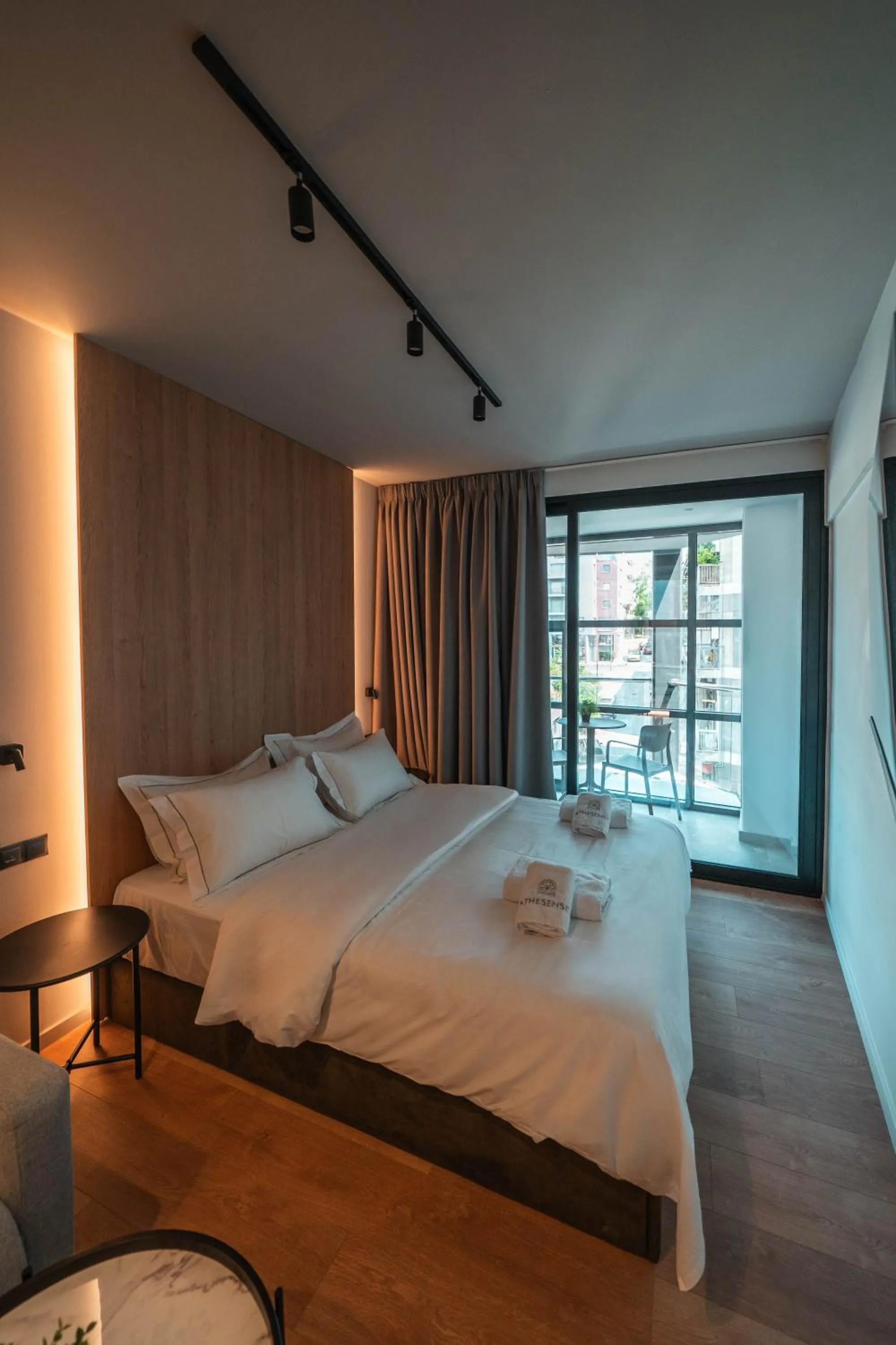 Bedroom, Bed in Athesense Suites