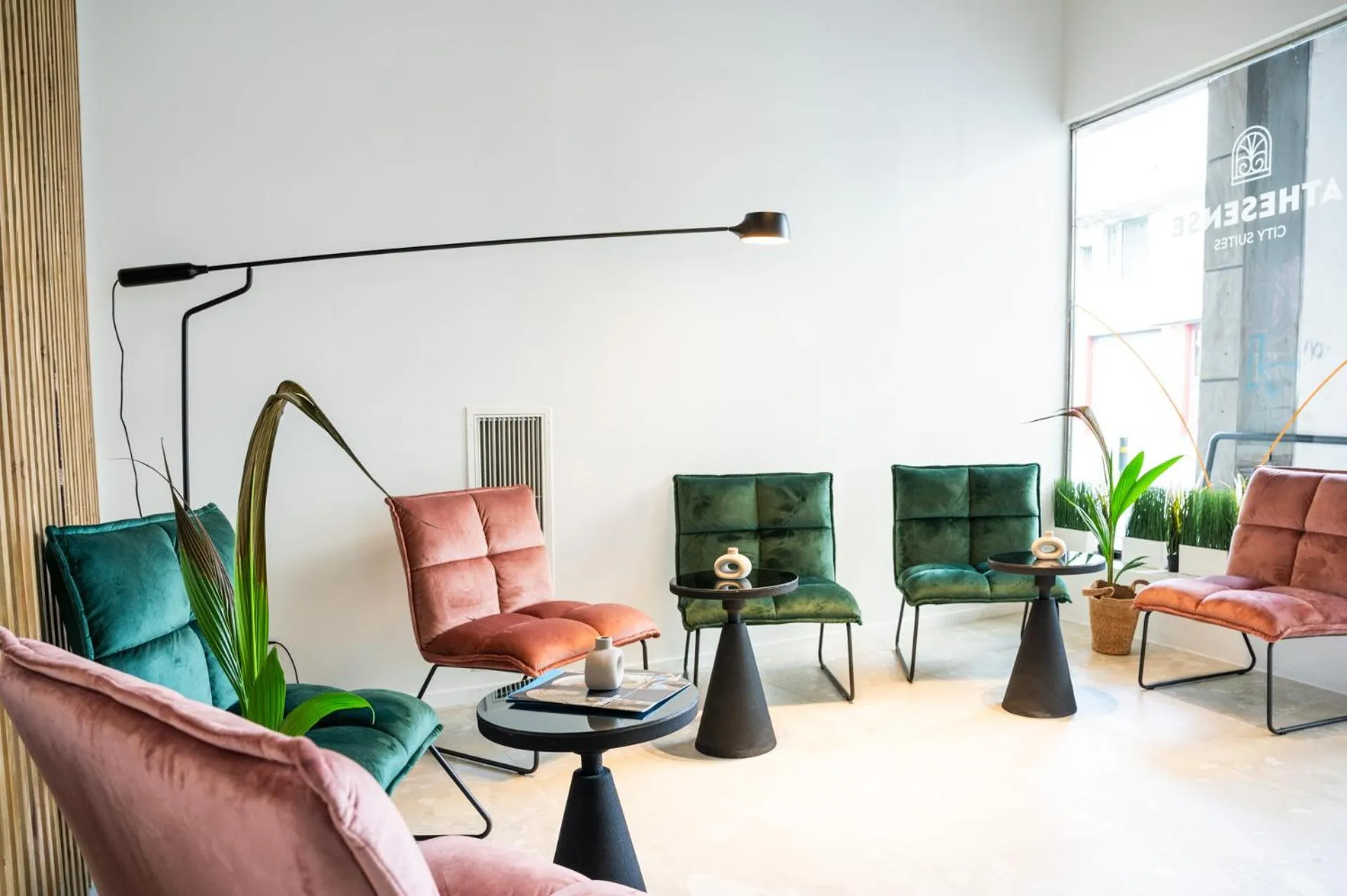 Lobby or reception in Athesense Suites