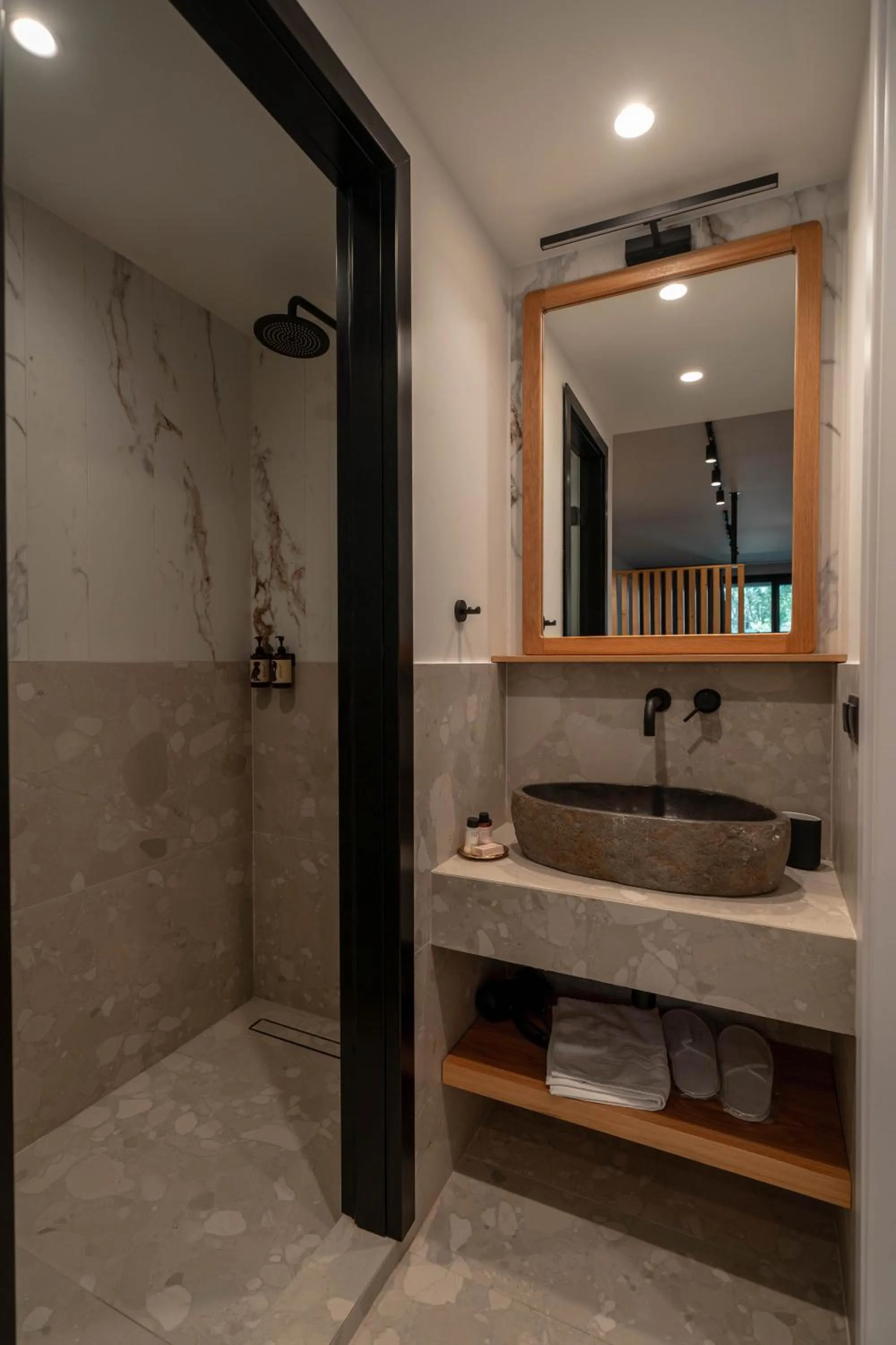 Bathroom in Athesense Suites