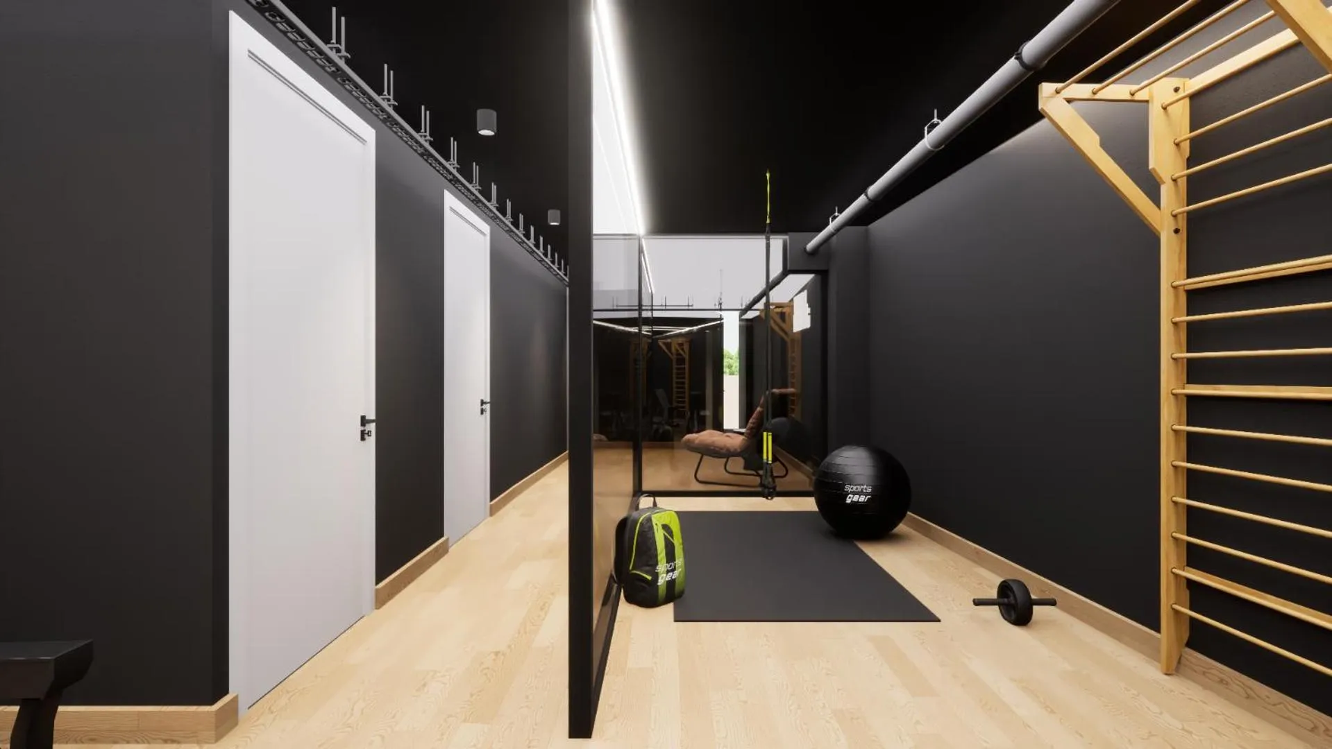 Fitness centre/facilities in Athesense Suites