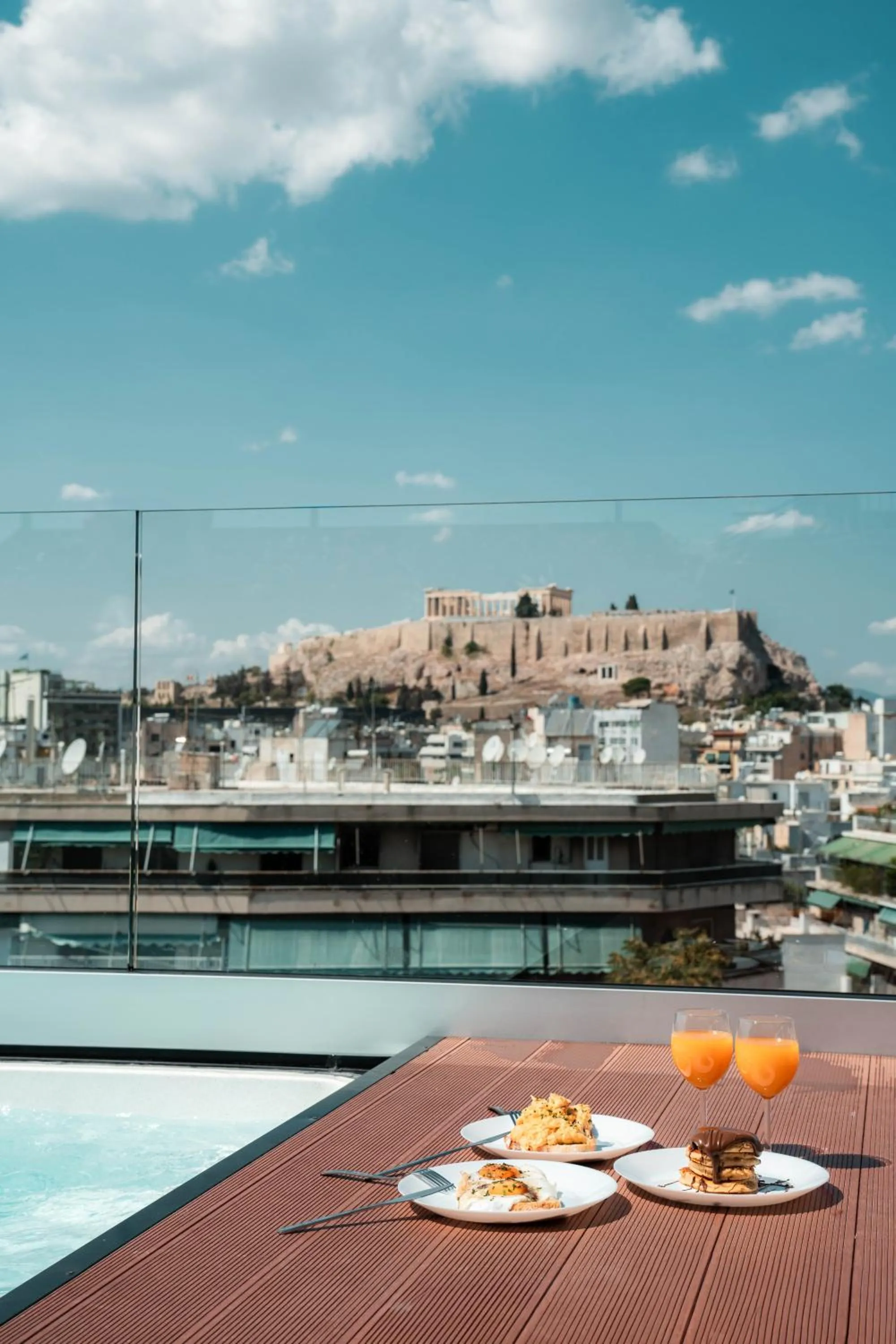 View (from property/room) in Athesense Suites