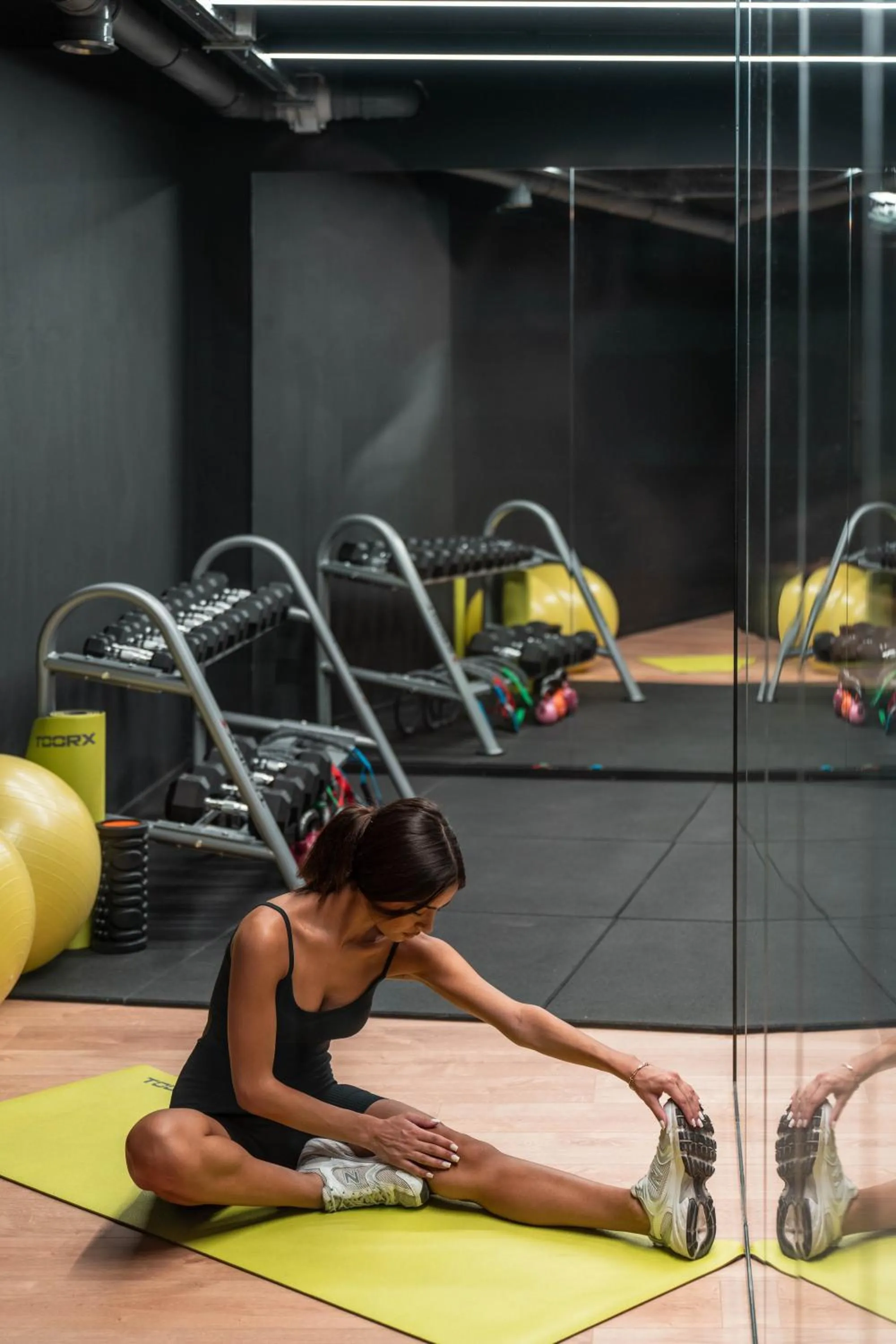 Fitness centre/facilities in Athesense Suites