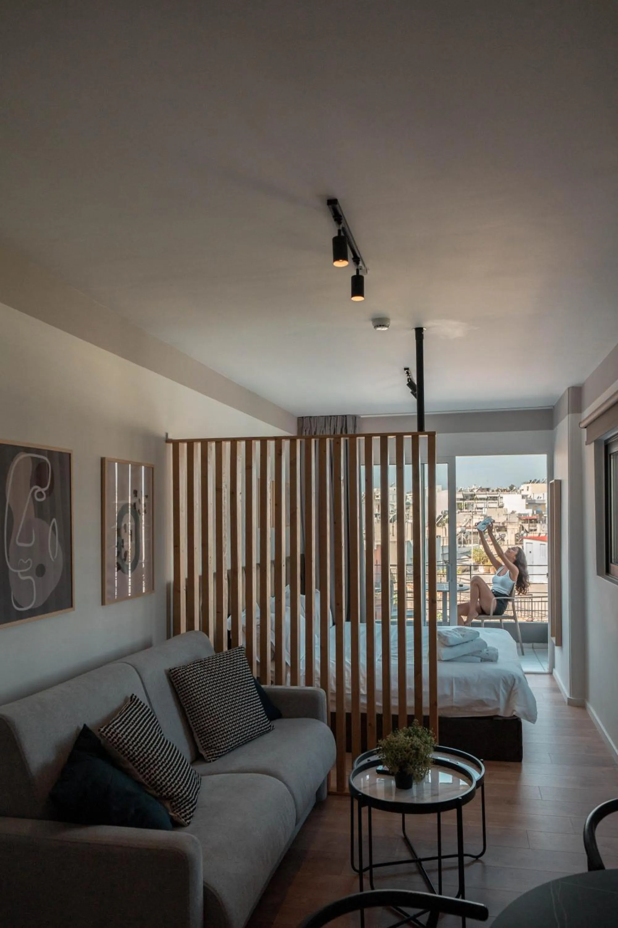 Bedroom in Athesense Suites