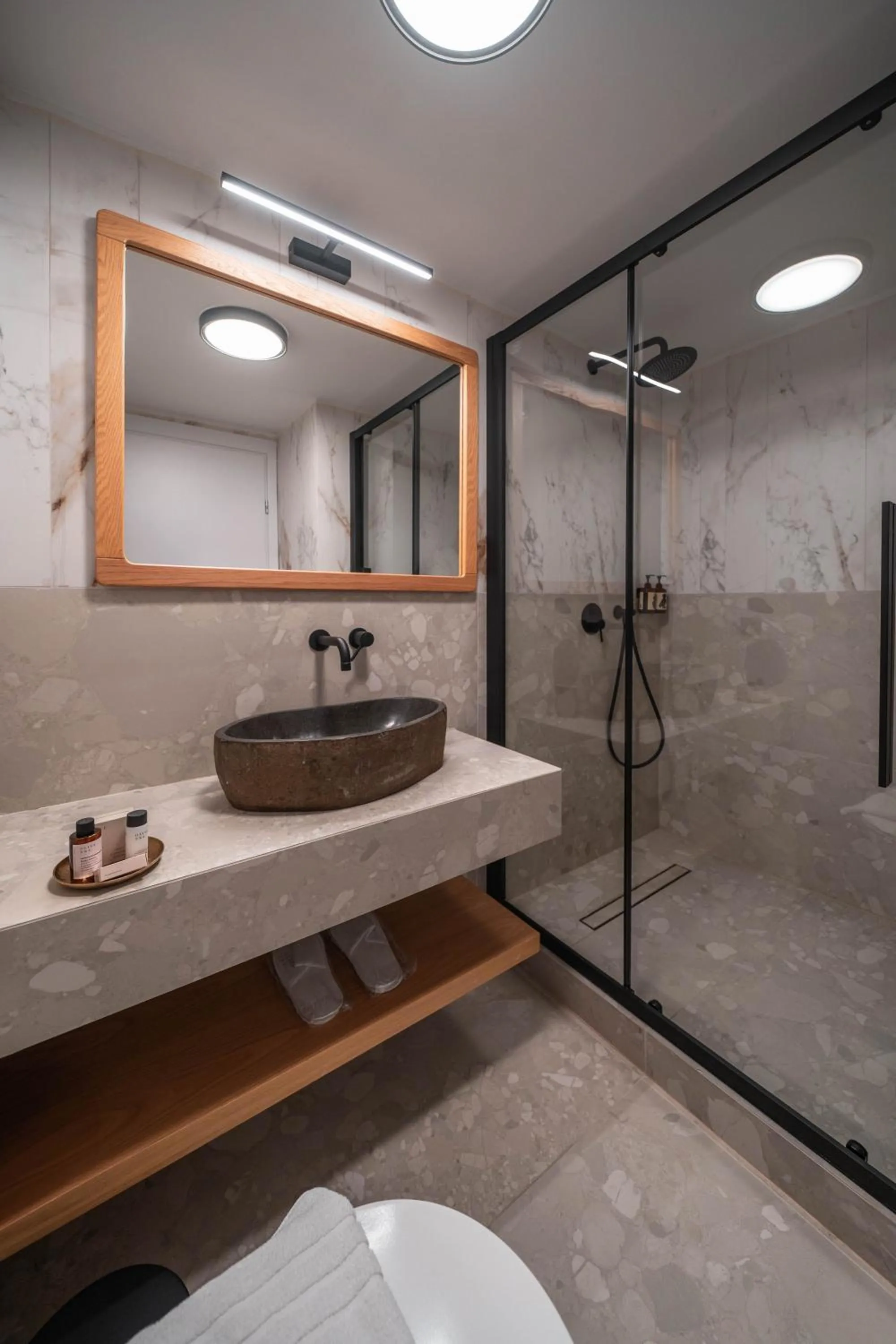 Bathroom in Athesense Suites