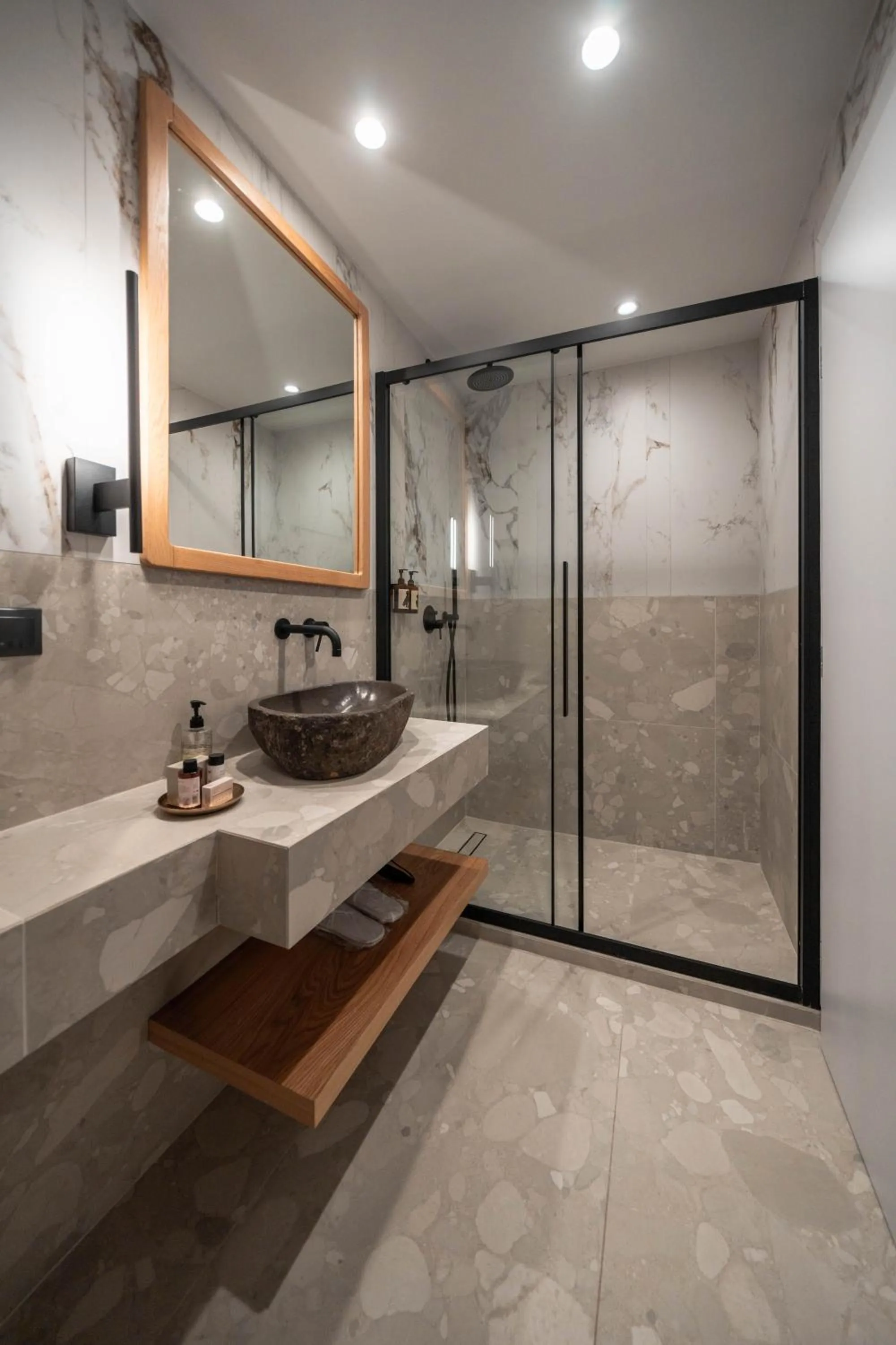 Bathroom in Athesense Suites