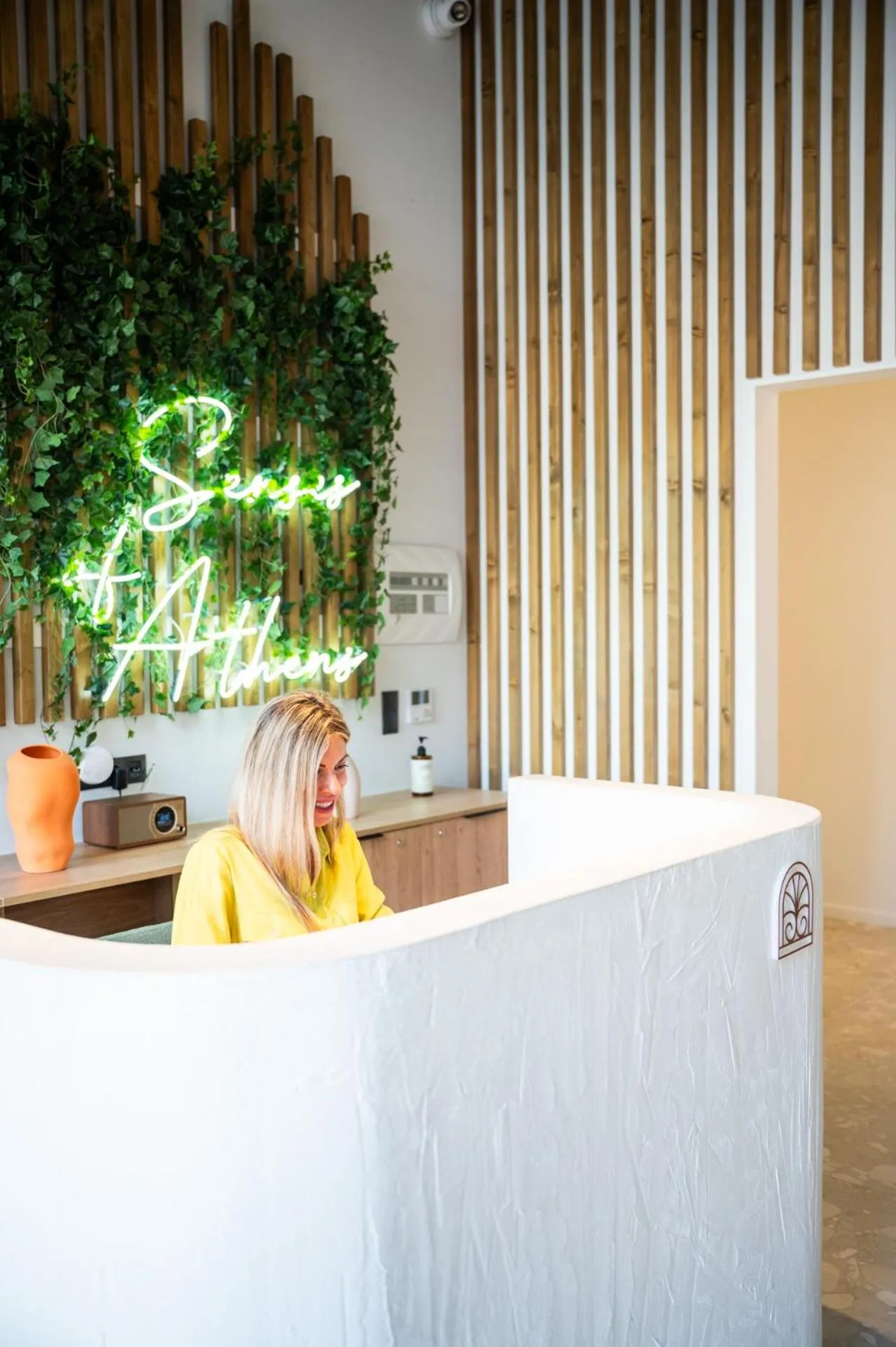 Lobby or reception in Athesense Suites