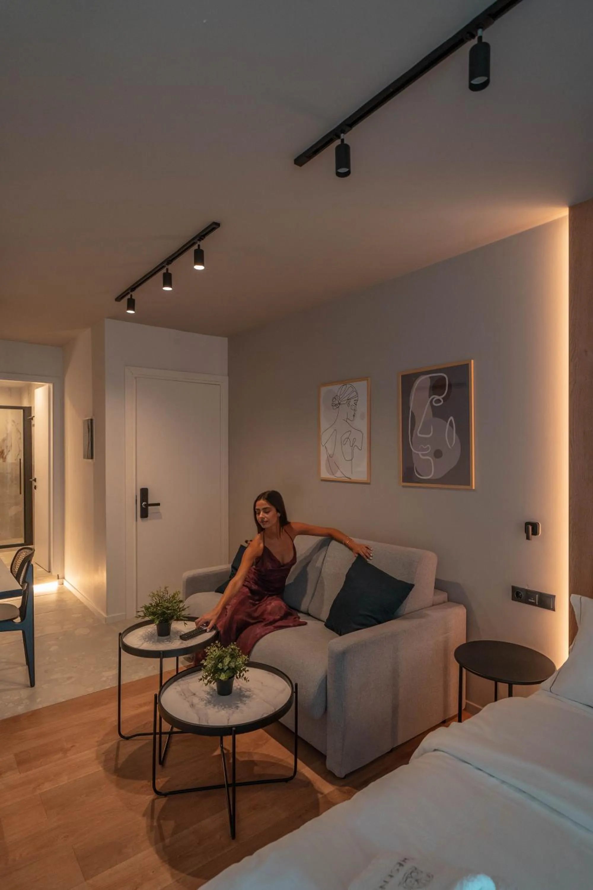 Bedroom in Athesense Suites