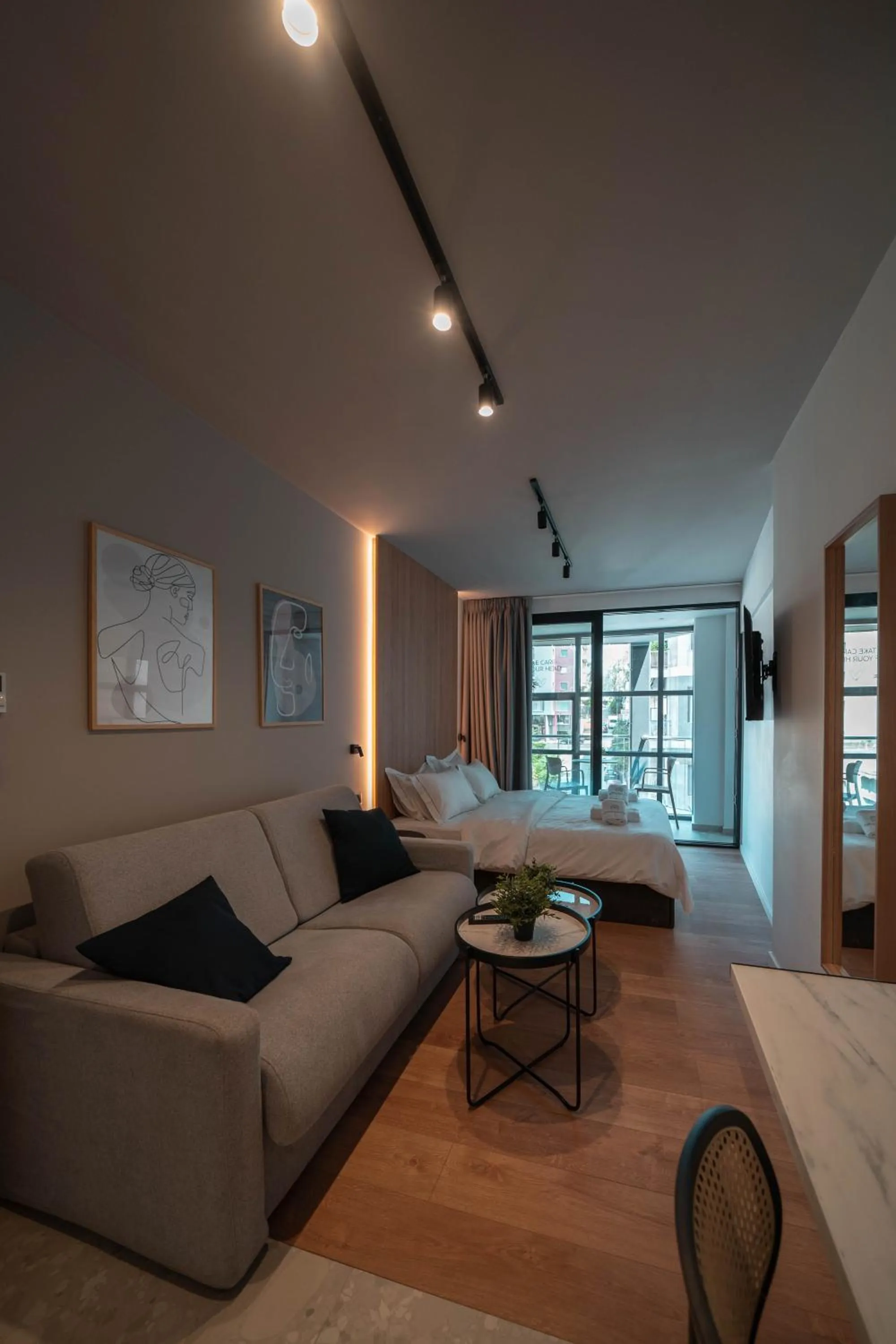 Bedroom in Athesense Suites