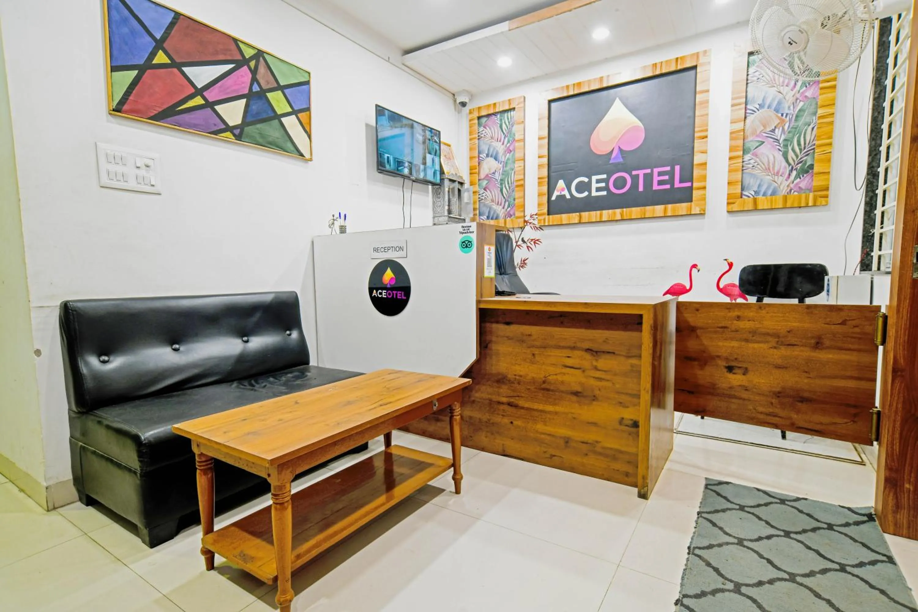 Lobby or reception in Aceotel Inn Flamingo