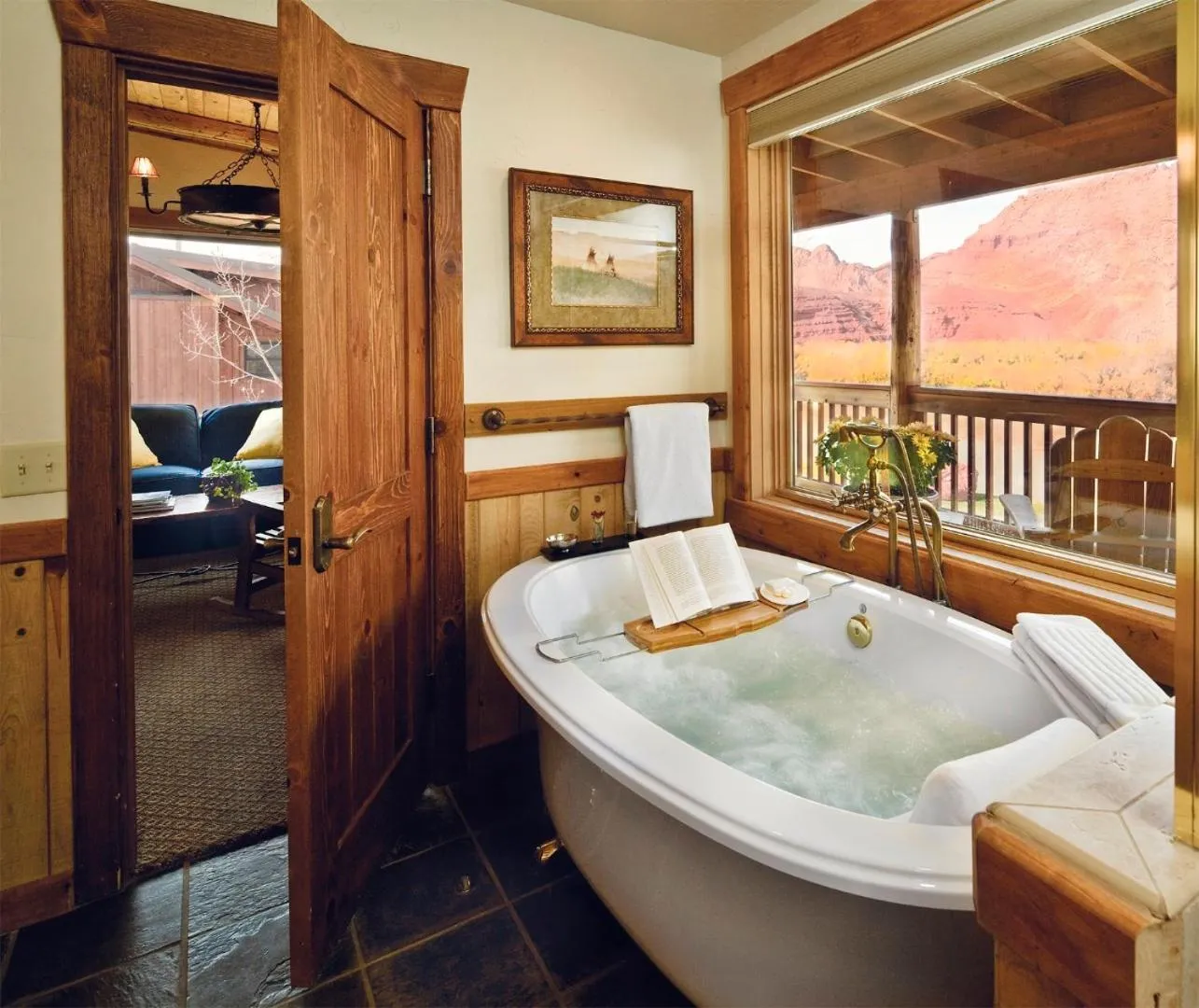 Hot Tub in Sorrel River Ranch Resort and Spa