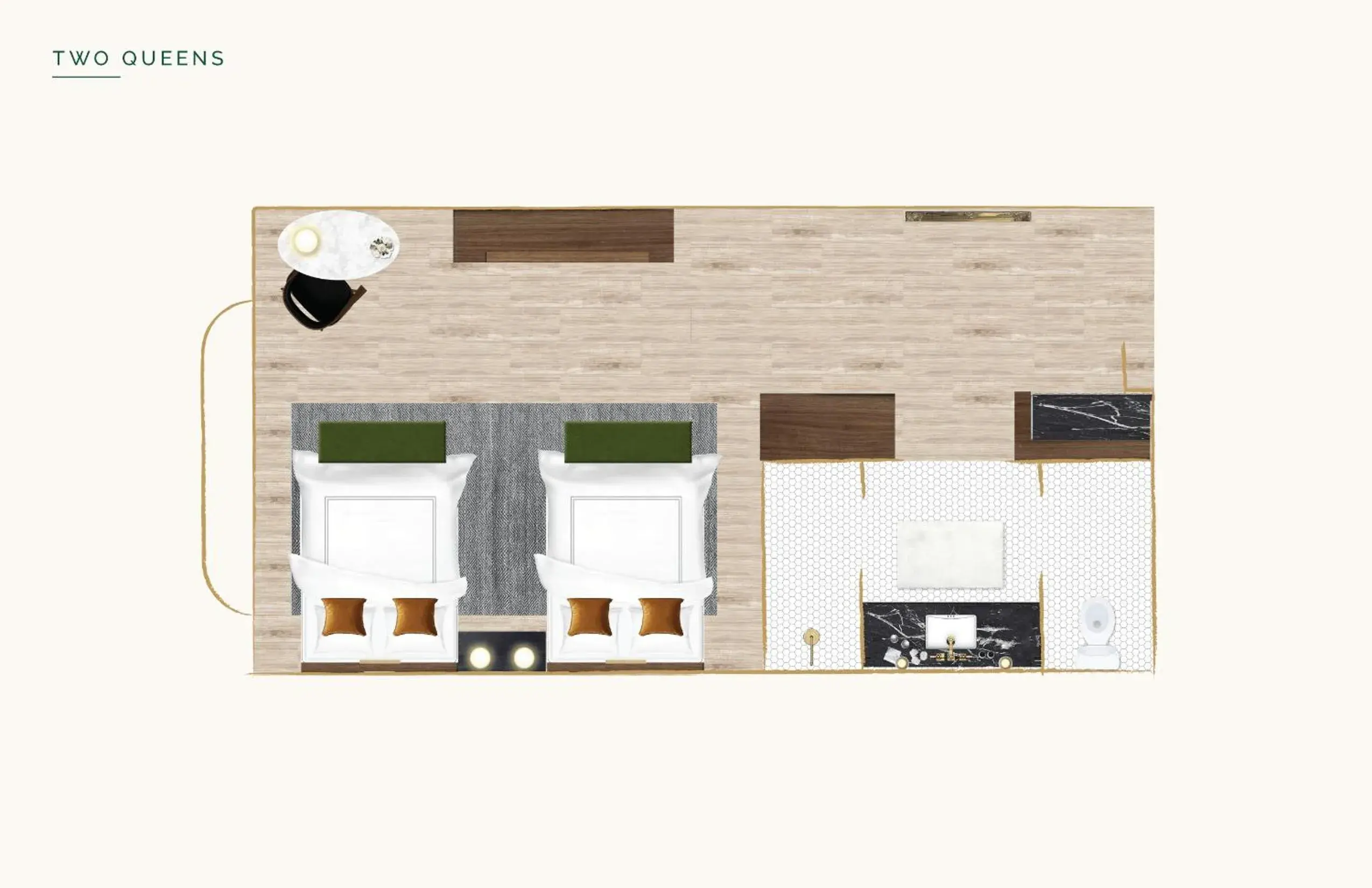 Double Room in The Global Ambassador Double Room in The Global Ambassador