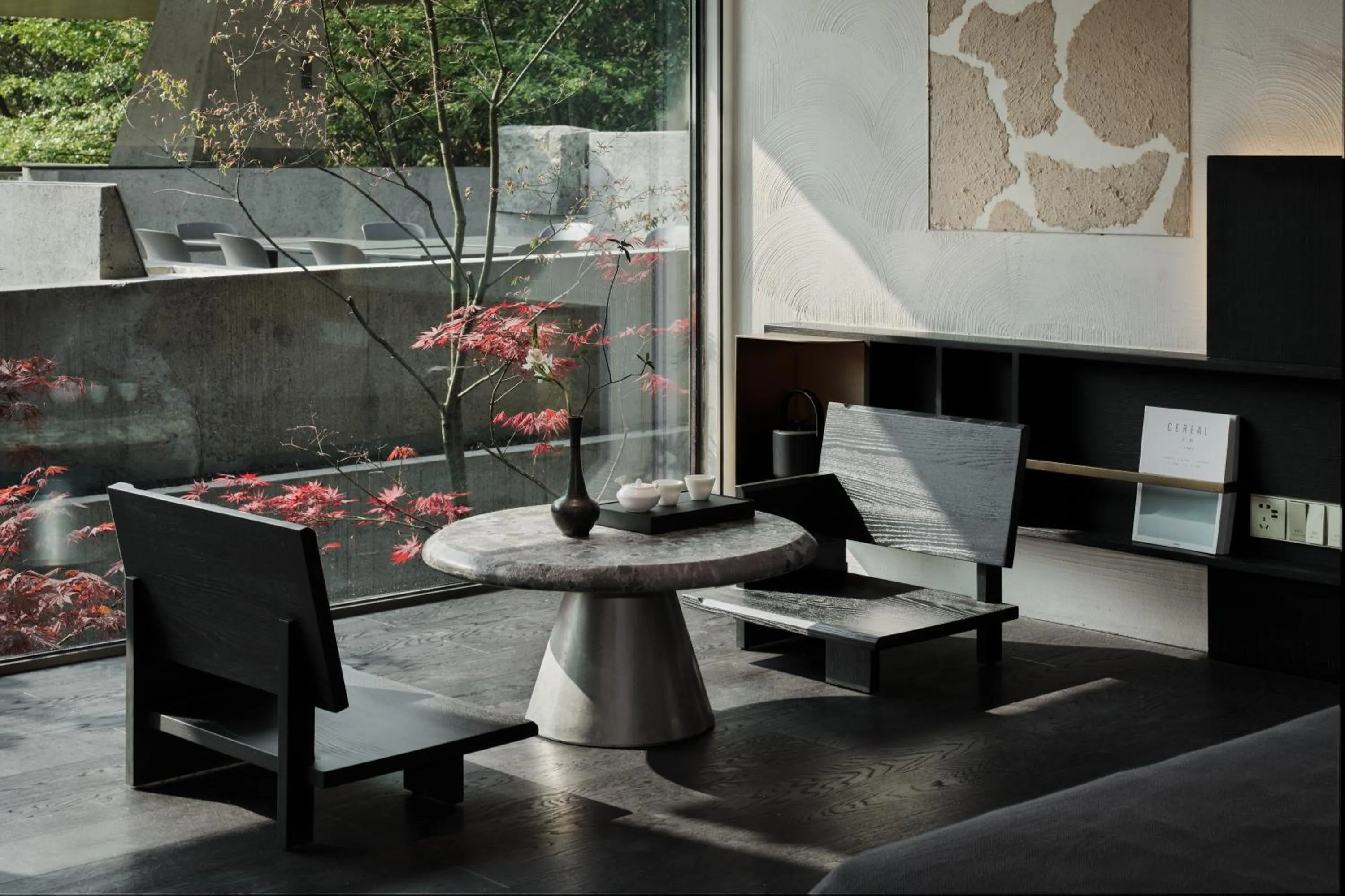 Seating area in Yakamoz Qianchuan Hotel