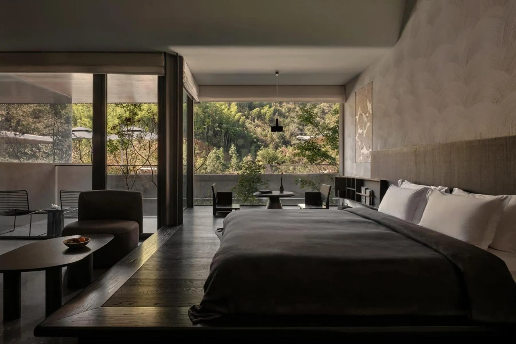 Bedroom, Bed in Yakamoz Qianchuan Hotel