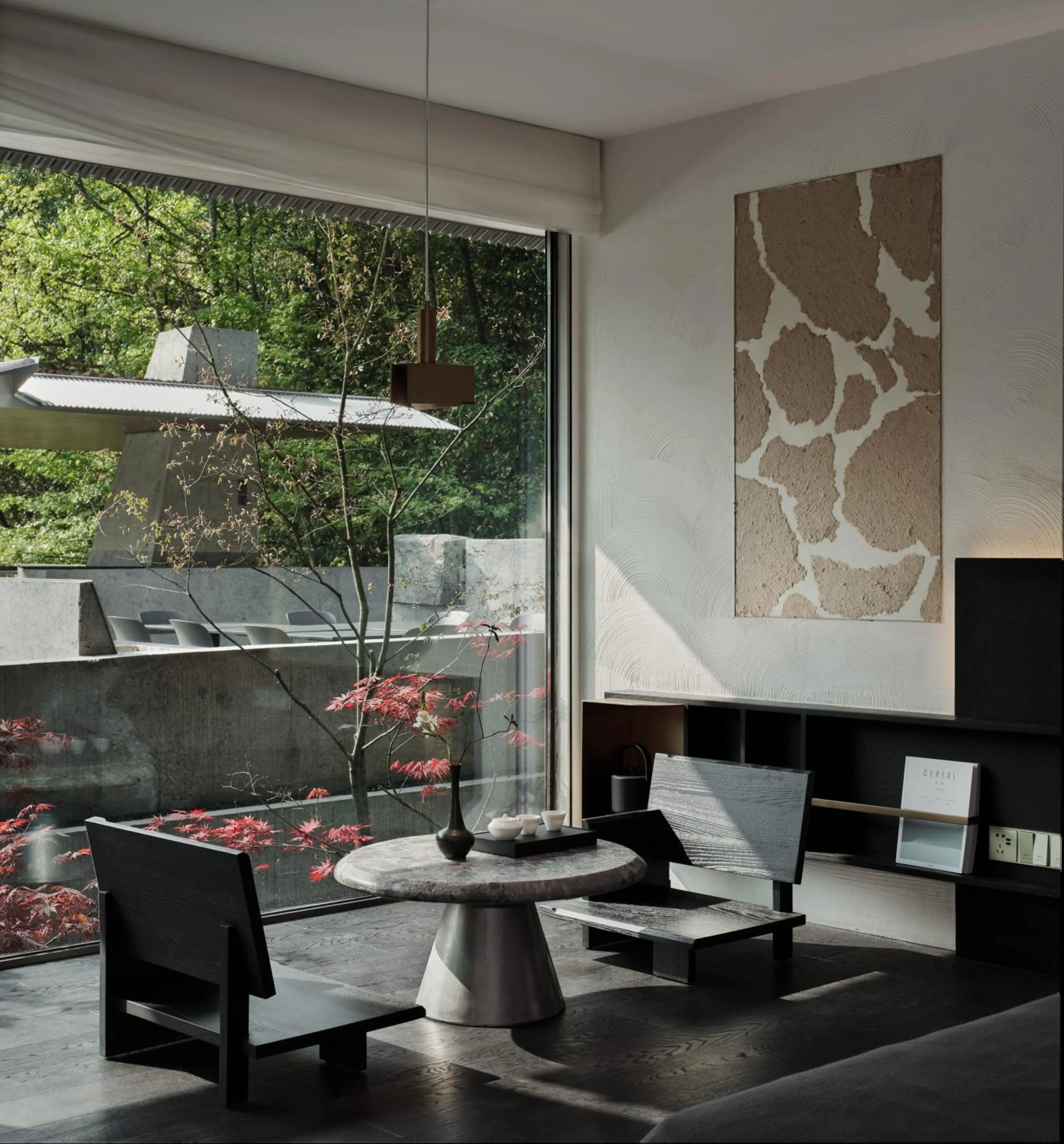 Seating area in Yakamoz Qianchuan Hotel