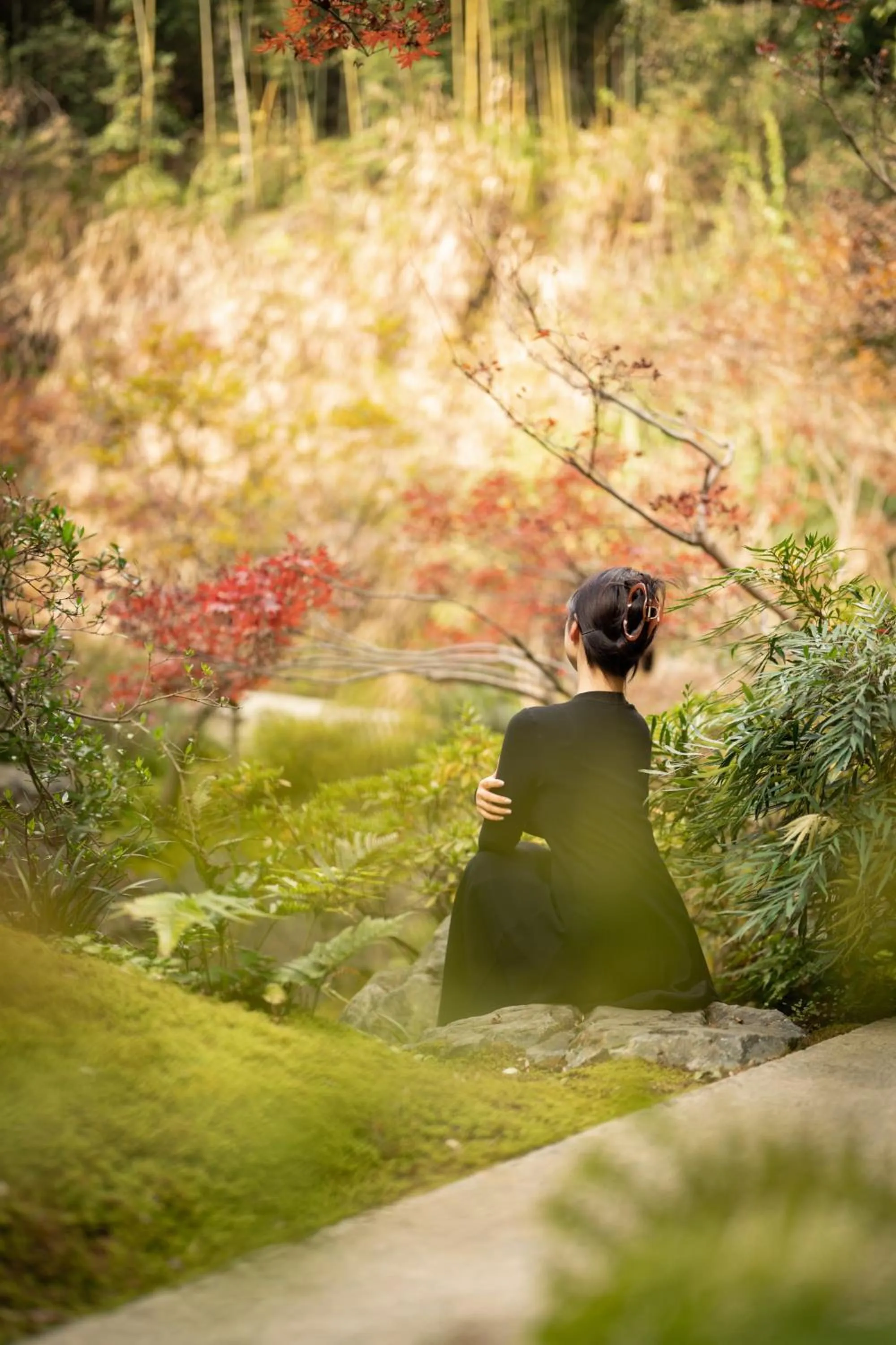 Garden in Yakamoz Qianchuan Hotel