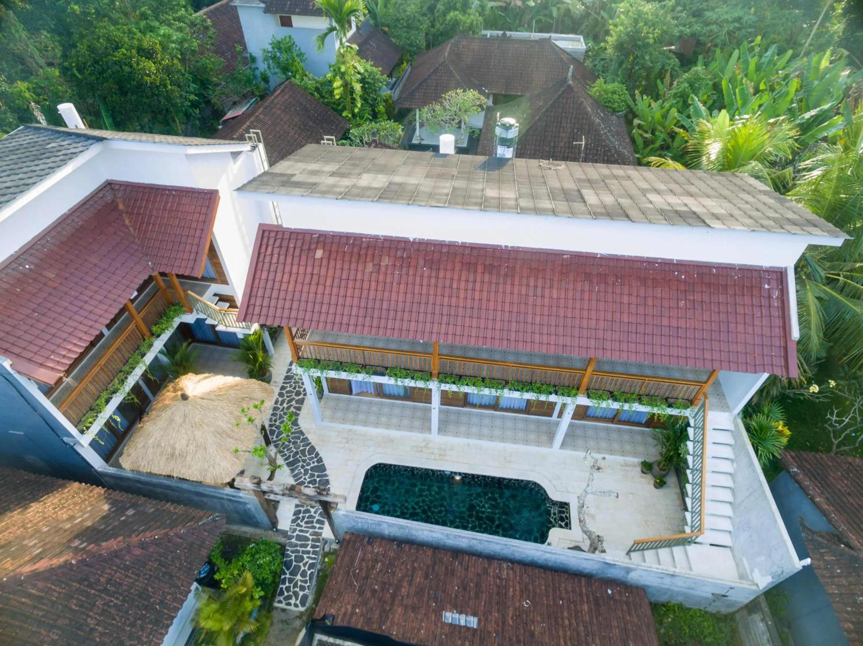 Bird's eye view in Paisa Ubud