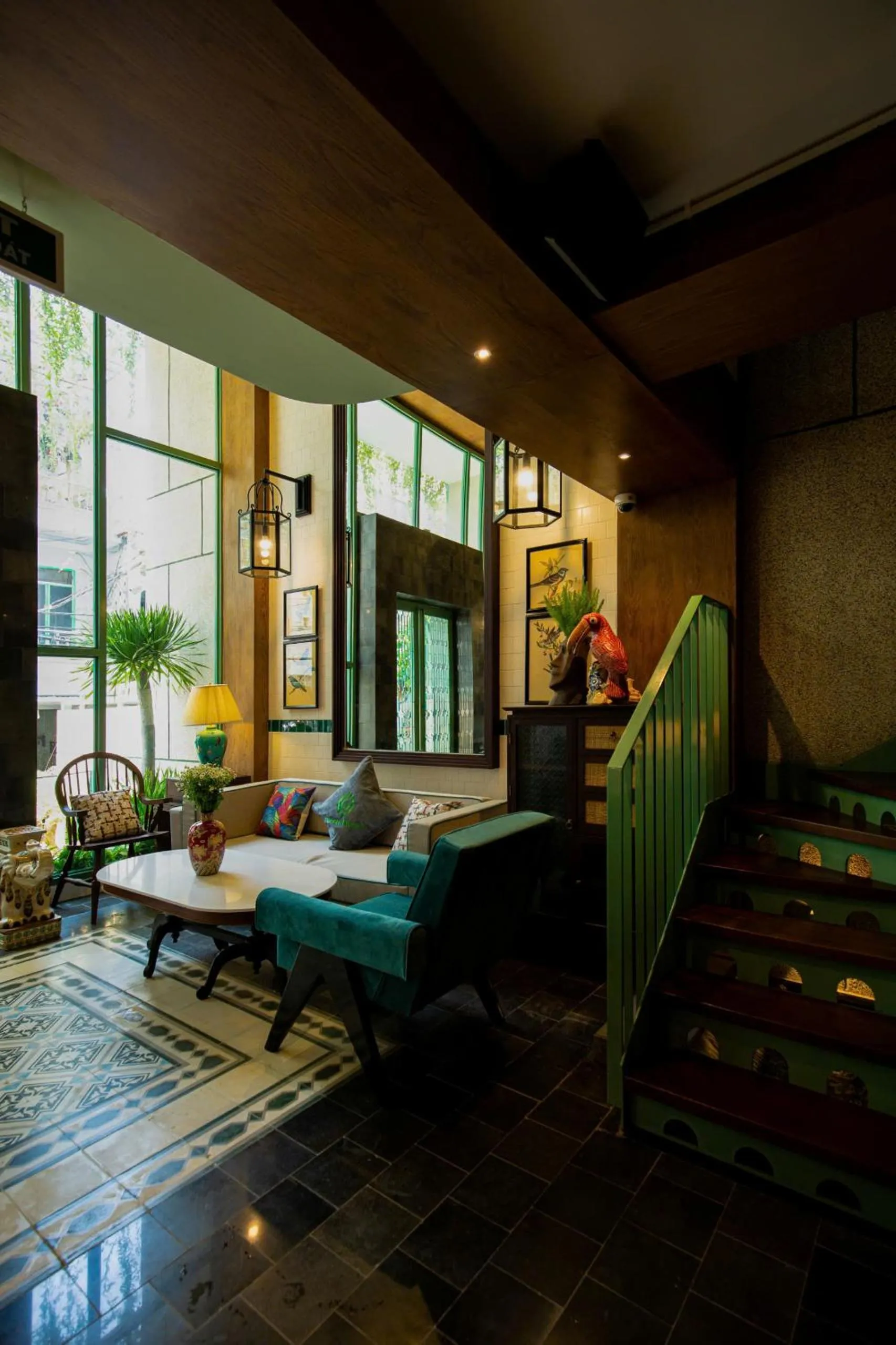 Lobby or reception in Green Home Nha Trang