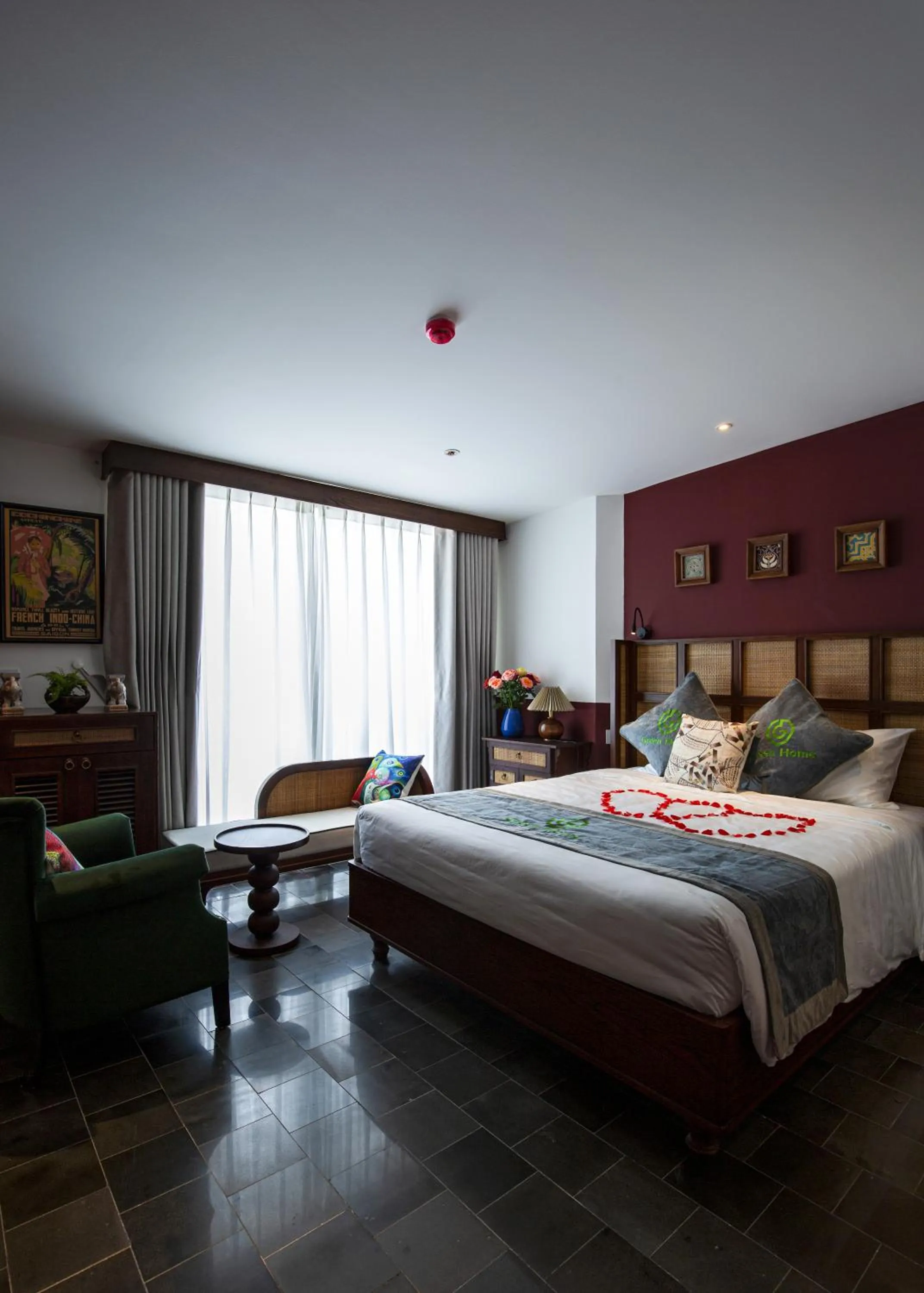 Bed in Green Home Nha Trang