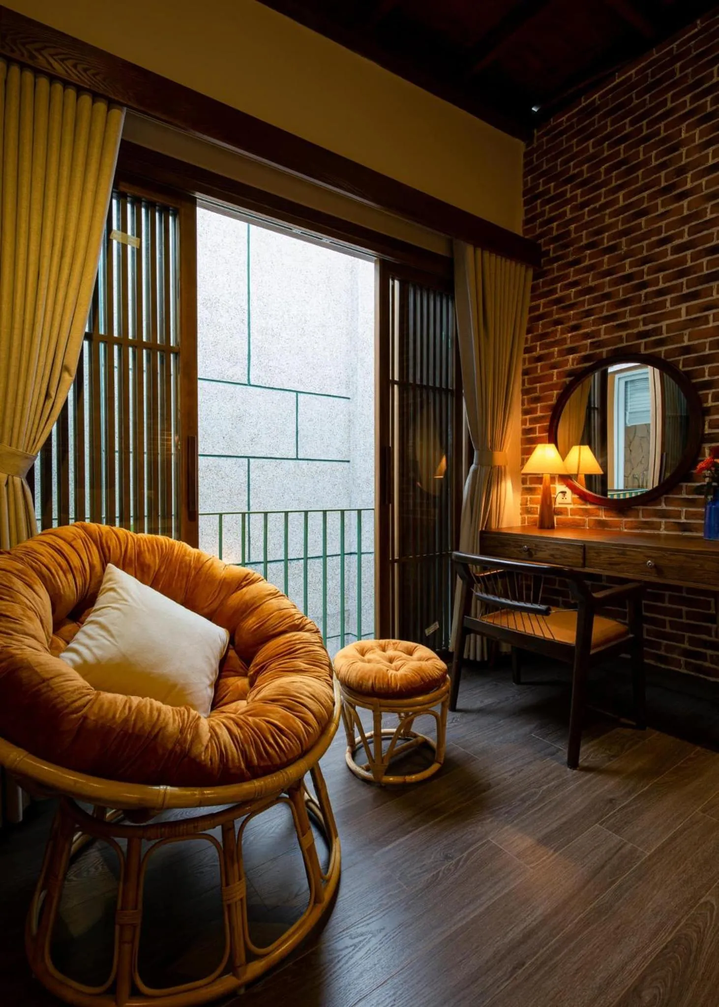 Seating area in Green Home Nha Trang