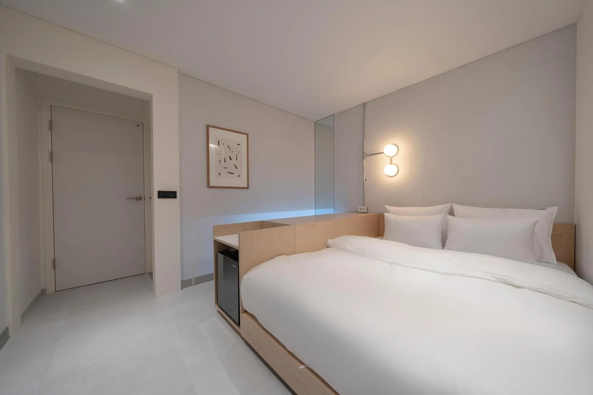 Bed in Aank Hotel Osan