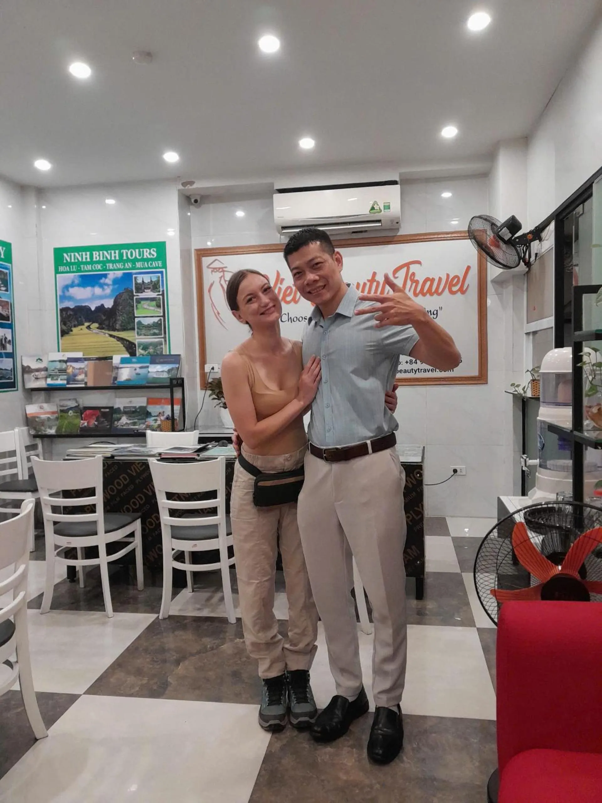 Guests in Hanoi Holiday Hotel