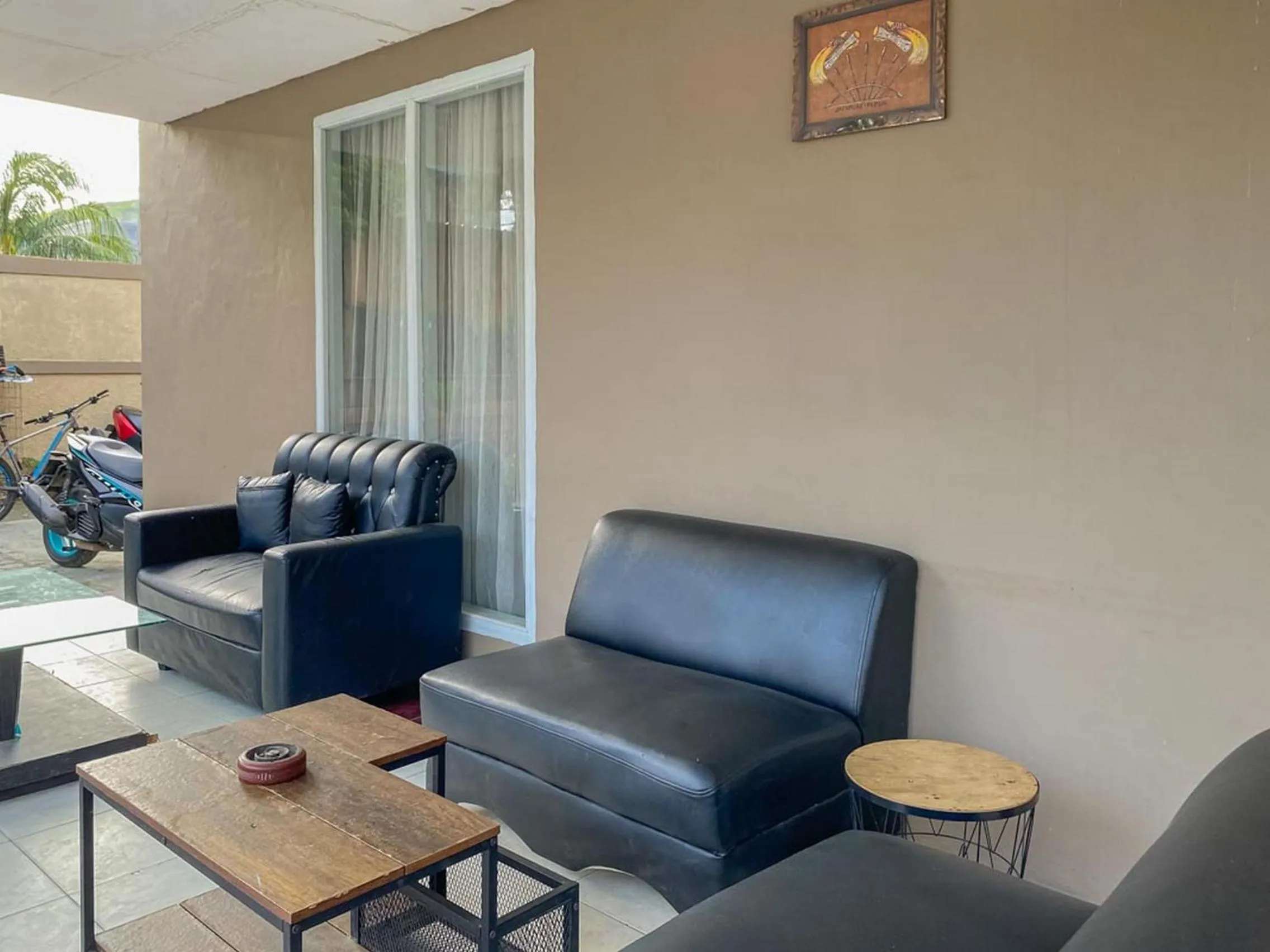 Seating area in Urbanview Hotel ME Jayapura