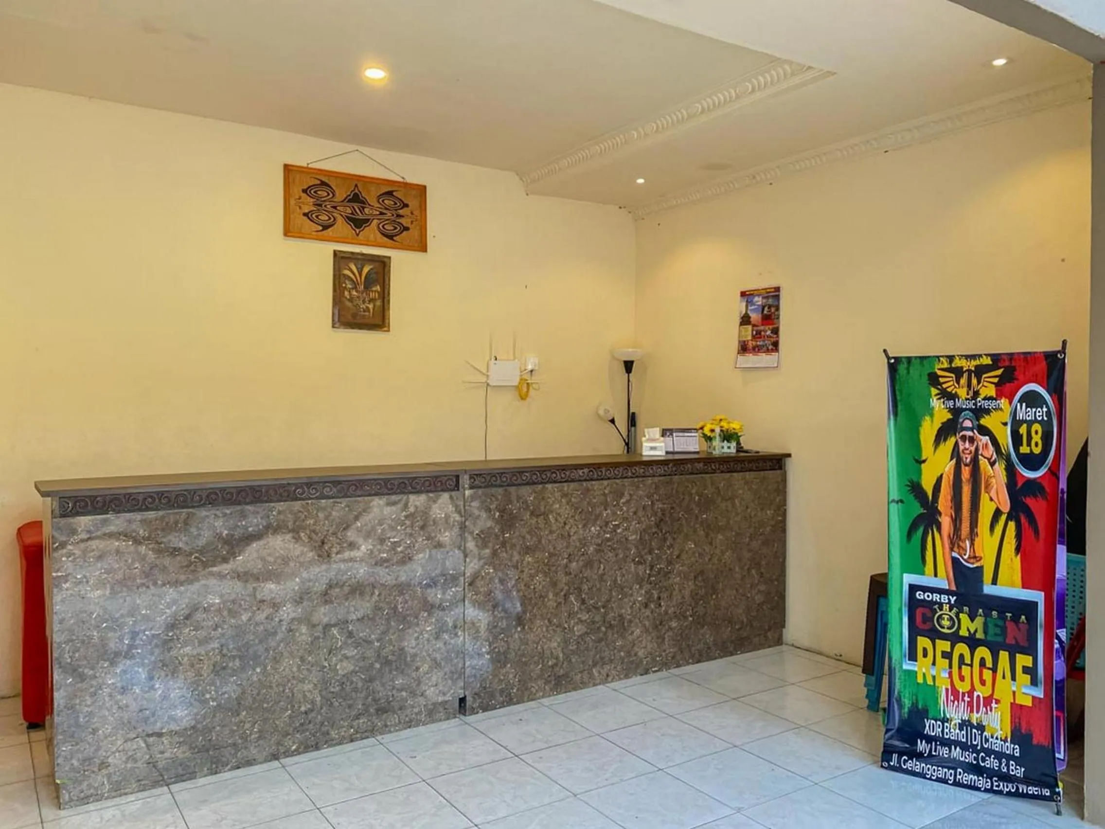 Lobby or reception in Urbanview Hotel ME Jayapura