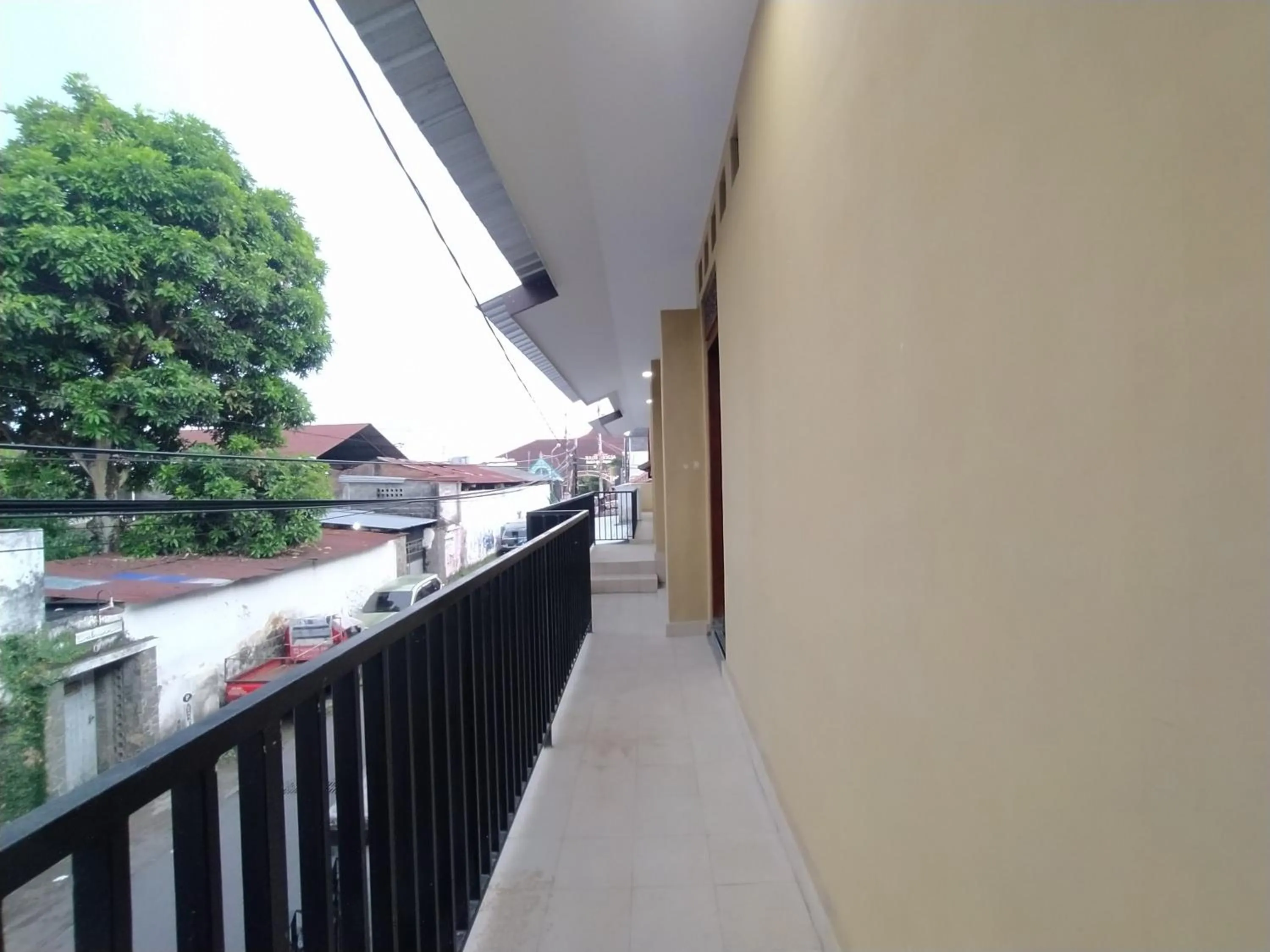 Balcony/Terrace in RedDoorz near Prawirotaman Yogyakarta