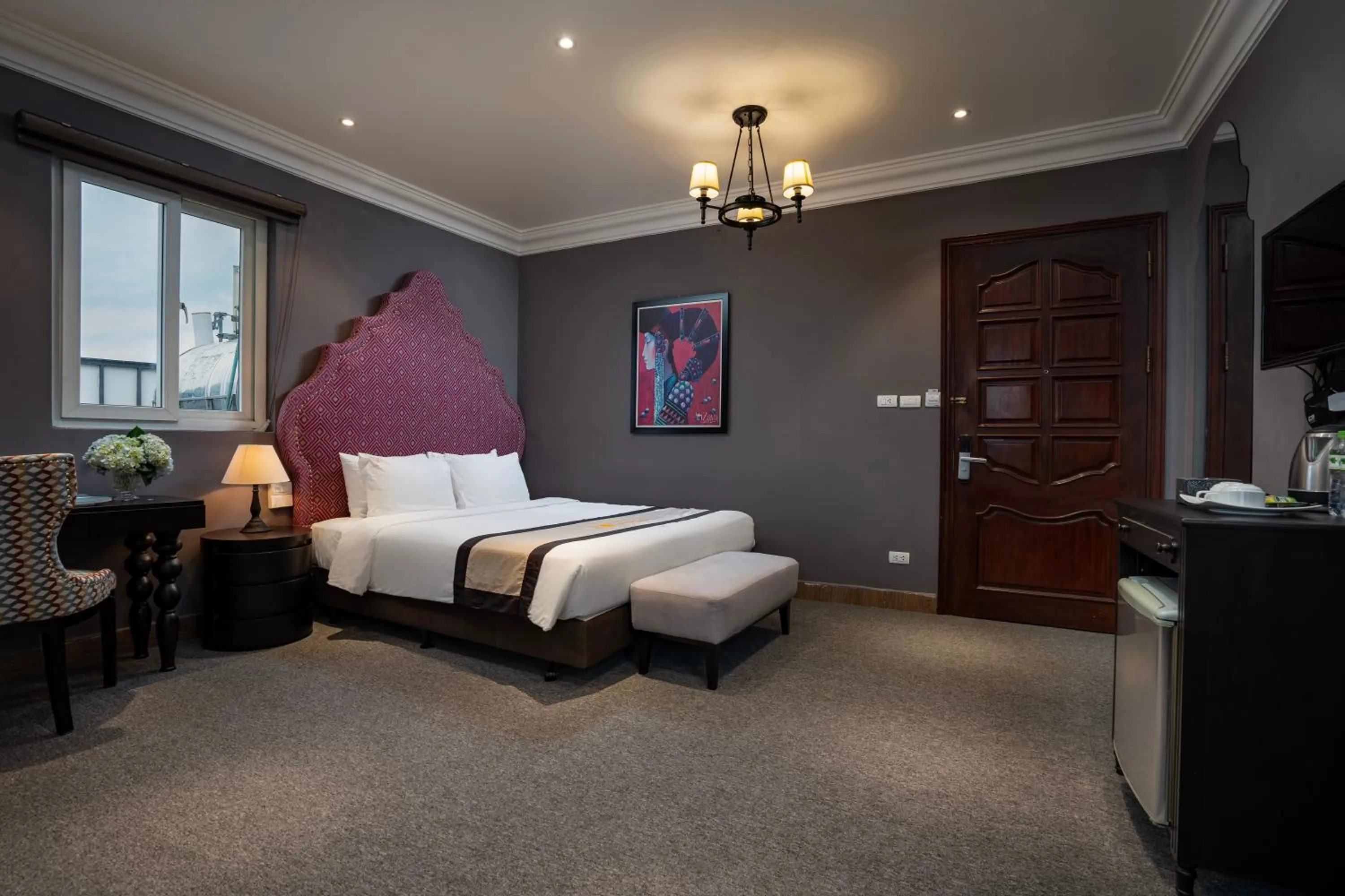 Photo of the whole room, Bed in Hanoi Morning Hotel