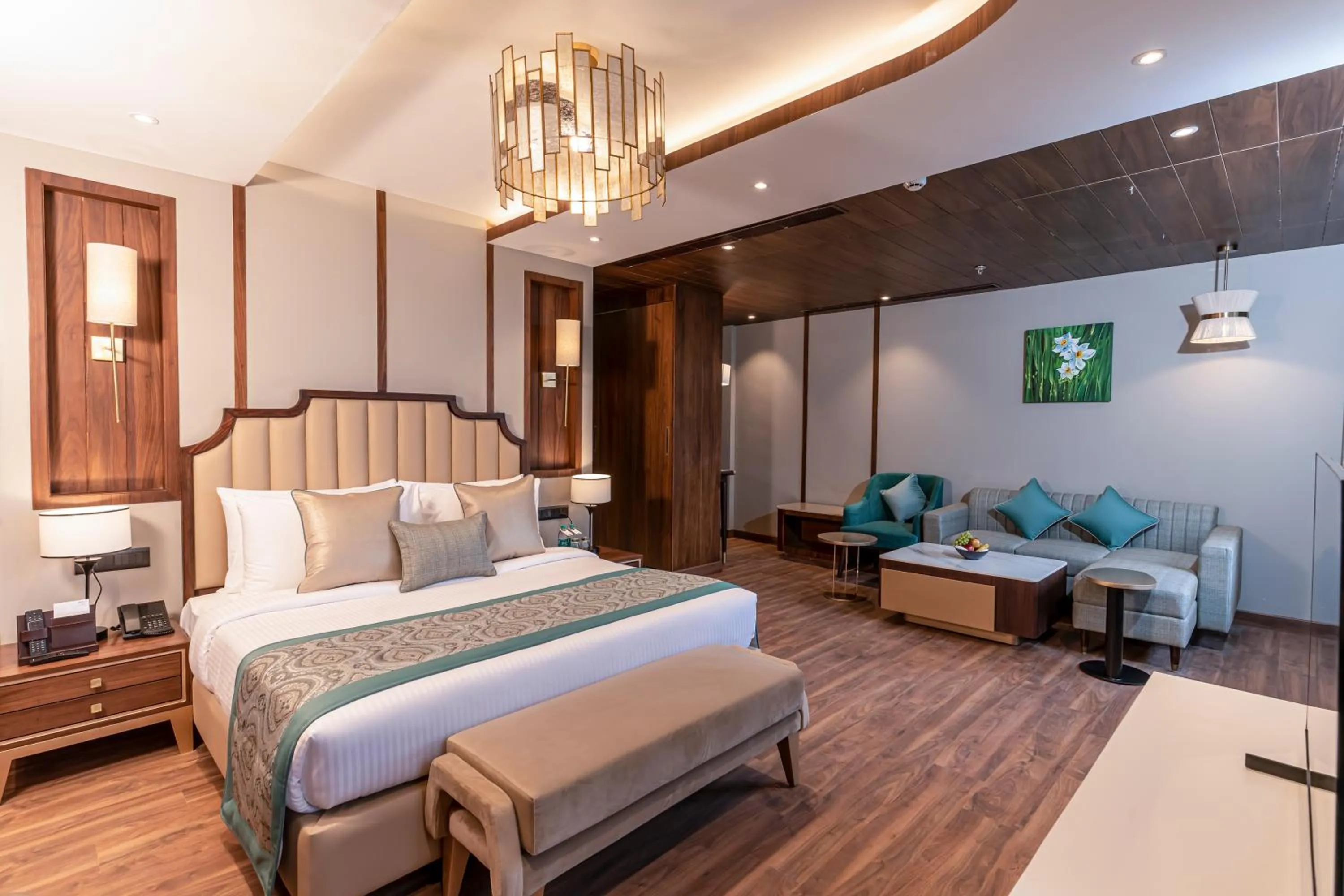 Bedroom, Bed in Fortune Khajjiar - Member ITC Hotels' Group