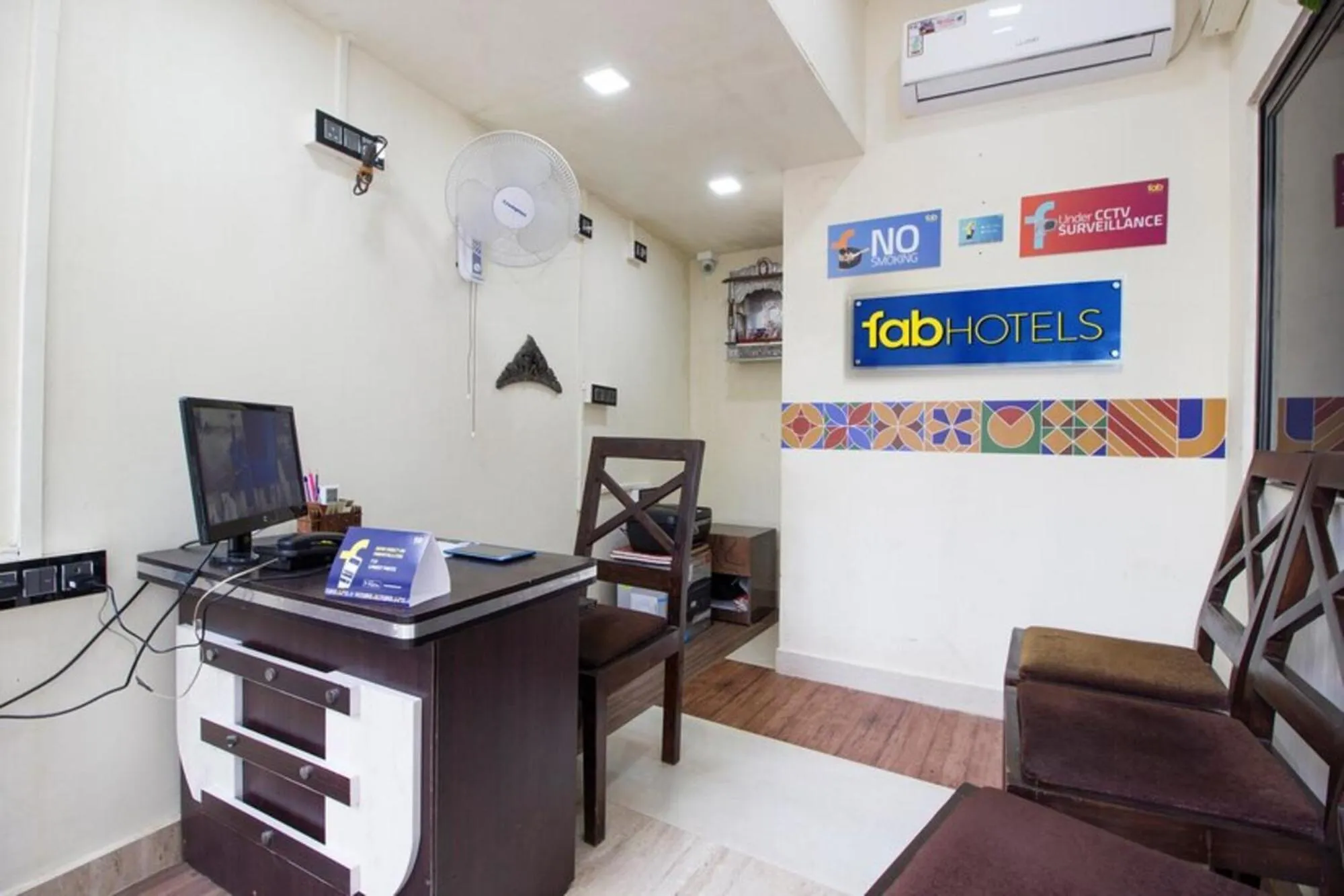 Lobby or reception in FabHotel The Sky