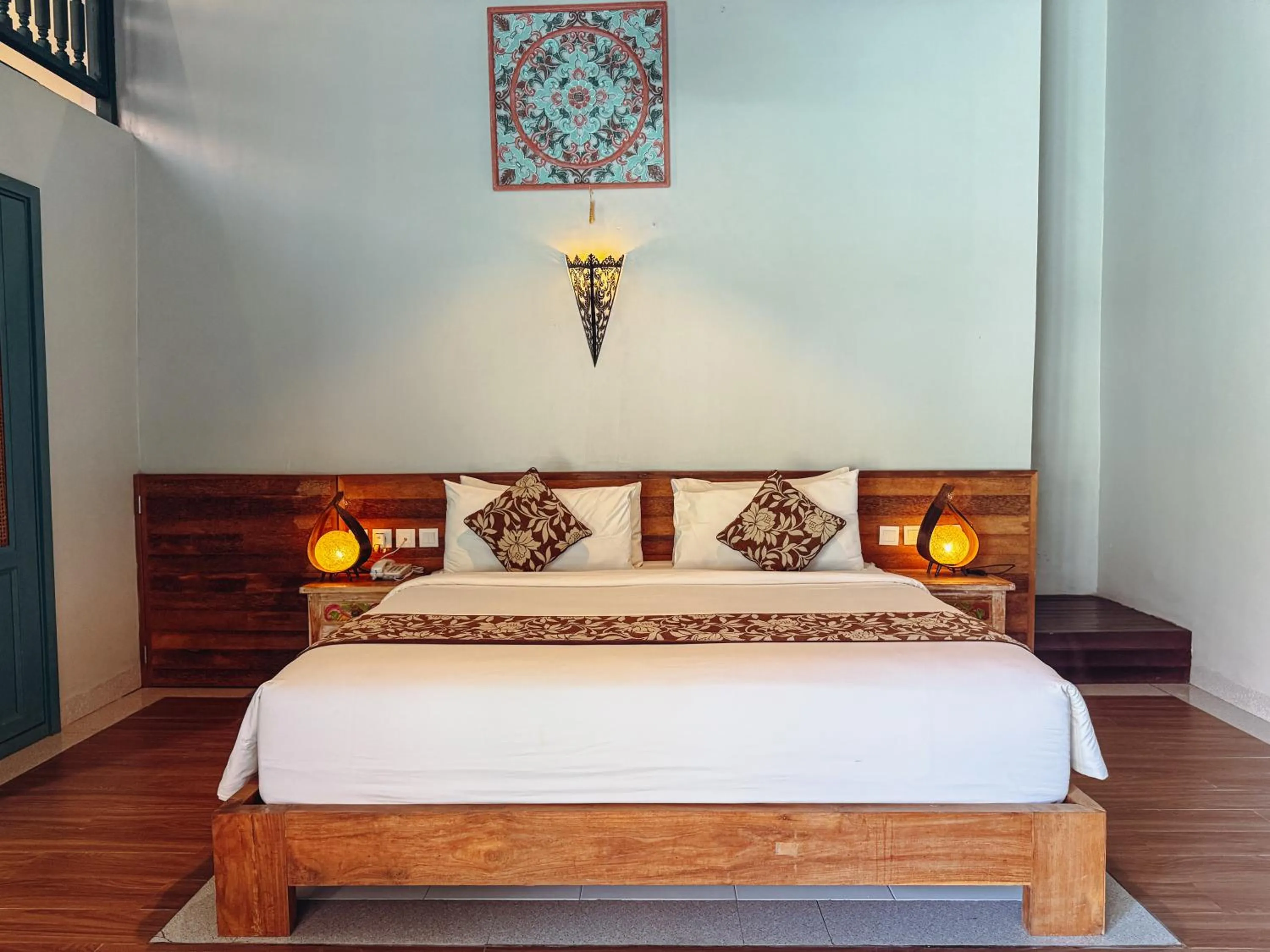 Bed in The Reward Villas Kerobokan