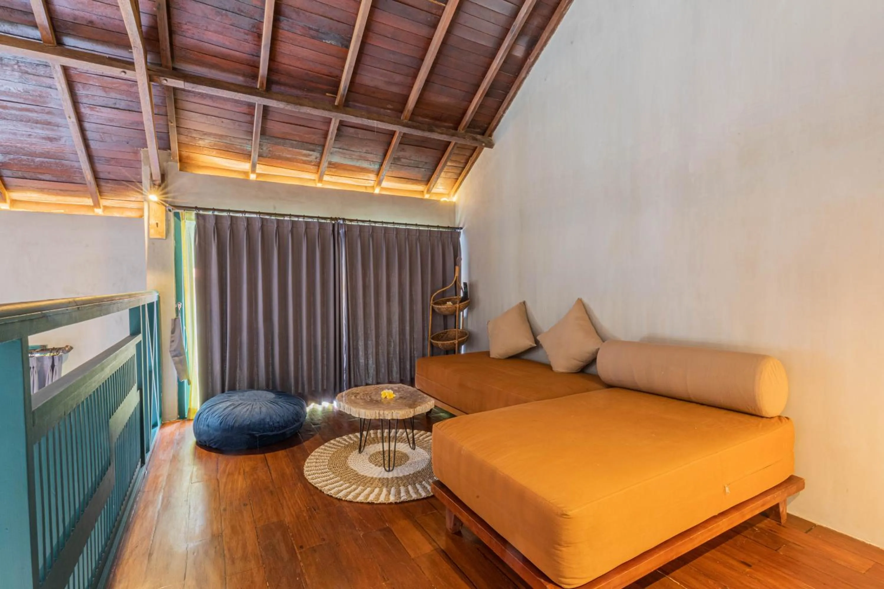 Living room, Bed in The Reward Villas Kerobokan