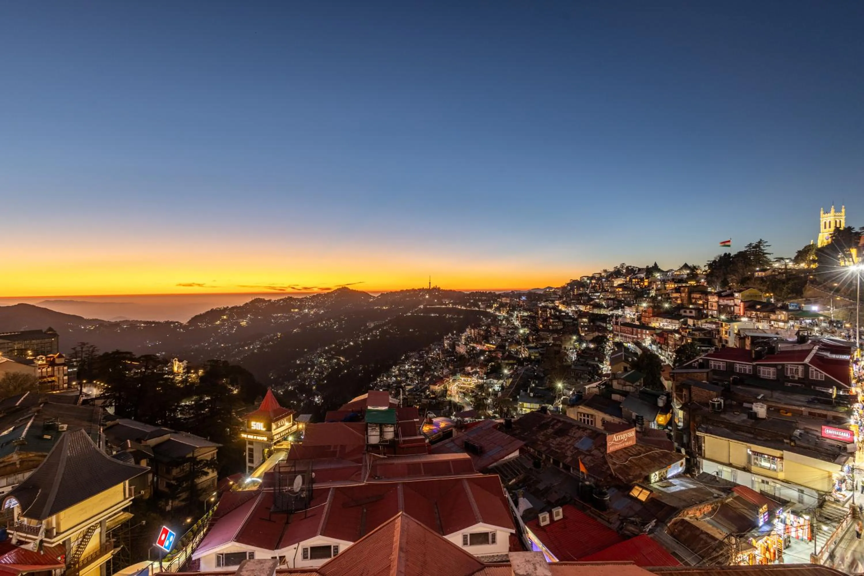 City view in Sterling Legacy Shimla