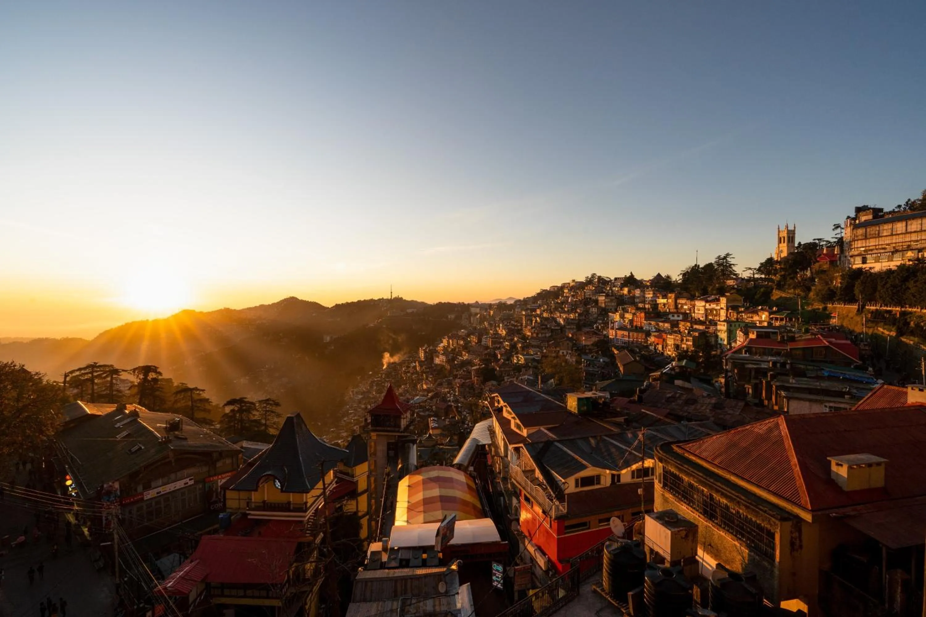 City view in Sterling Legacy Shimla