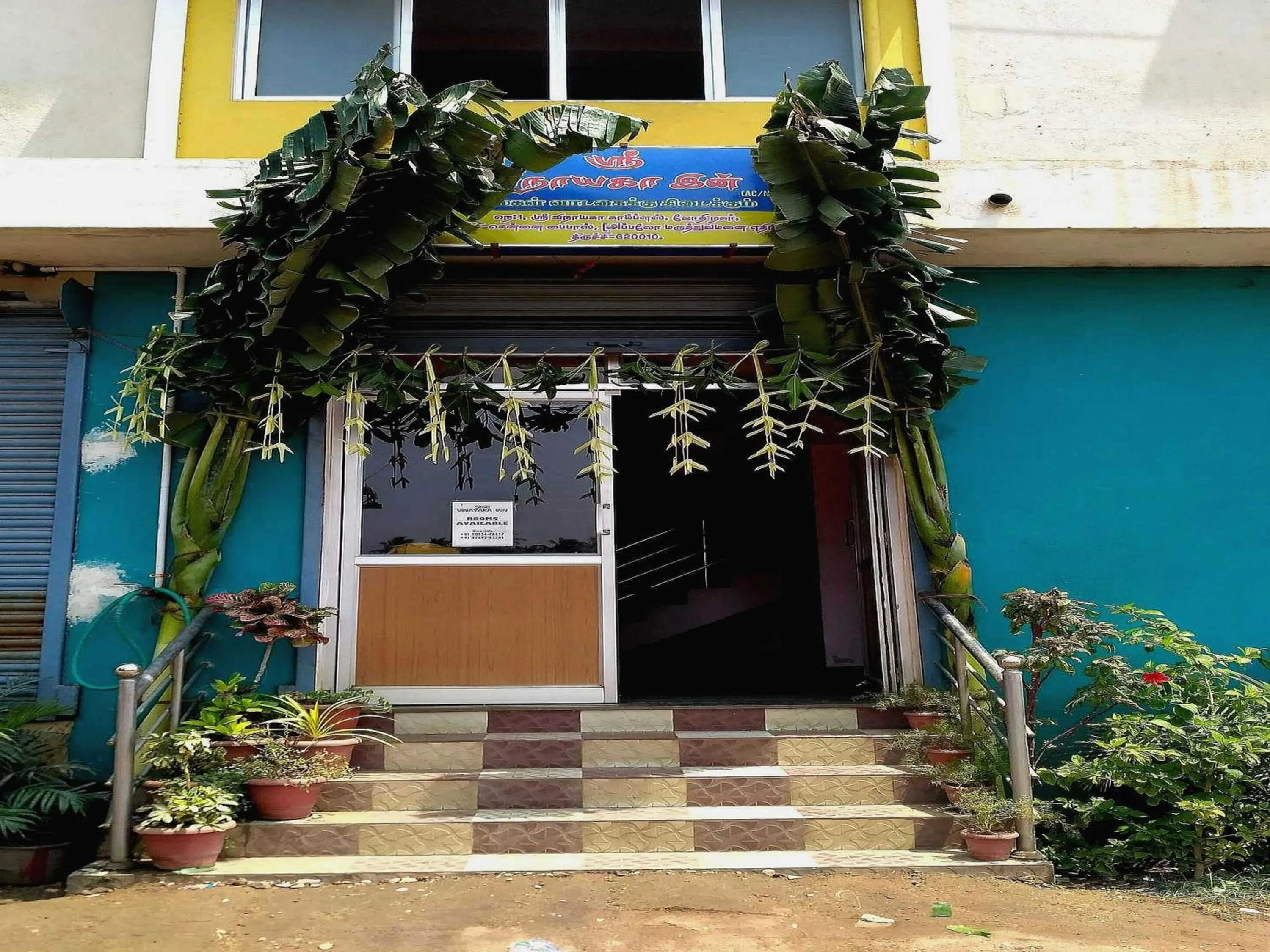 Facade/entrance in Hotel O 81239 Shri Vinayaka Inn Rooms