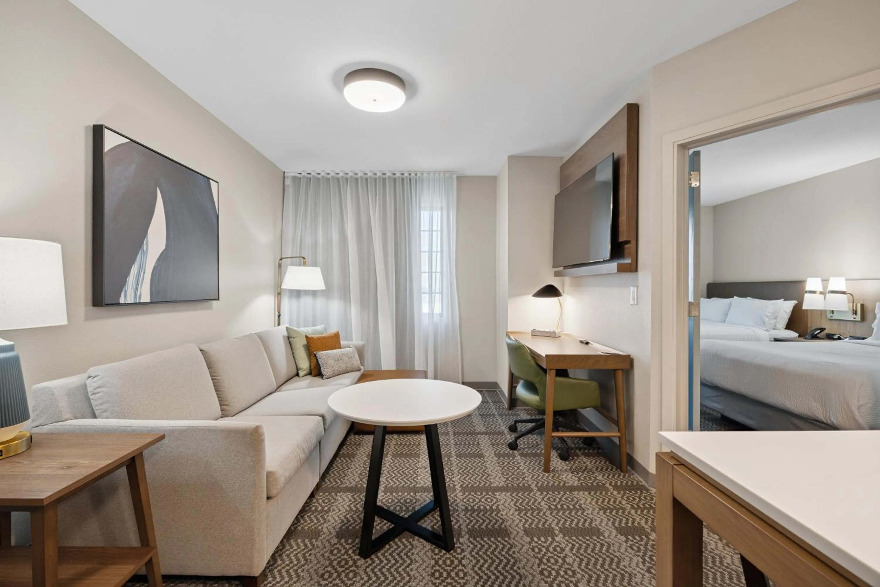 TV and multimedia, Bed in Staybridge Suites Sacramento Woodland by IHG