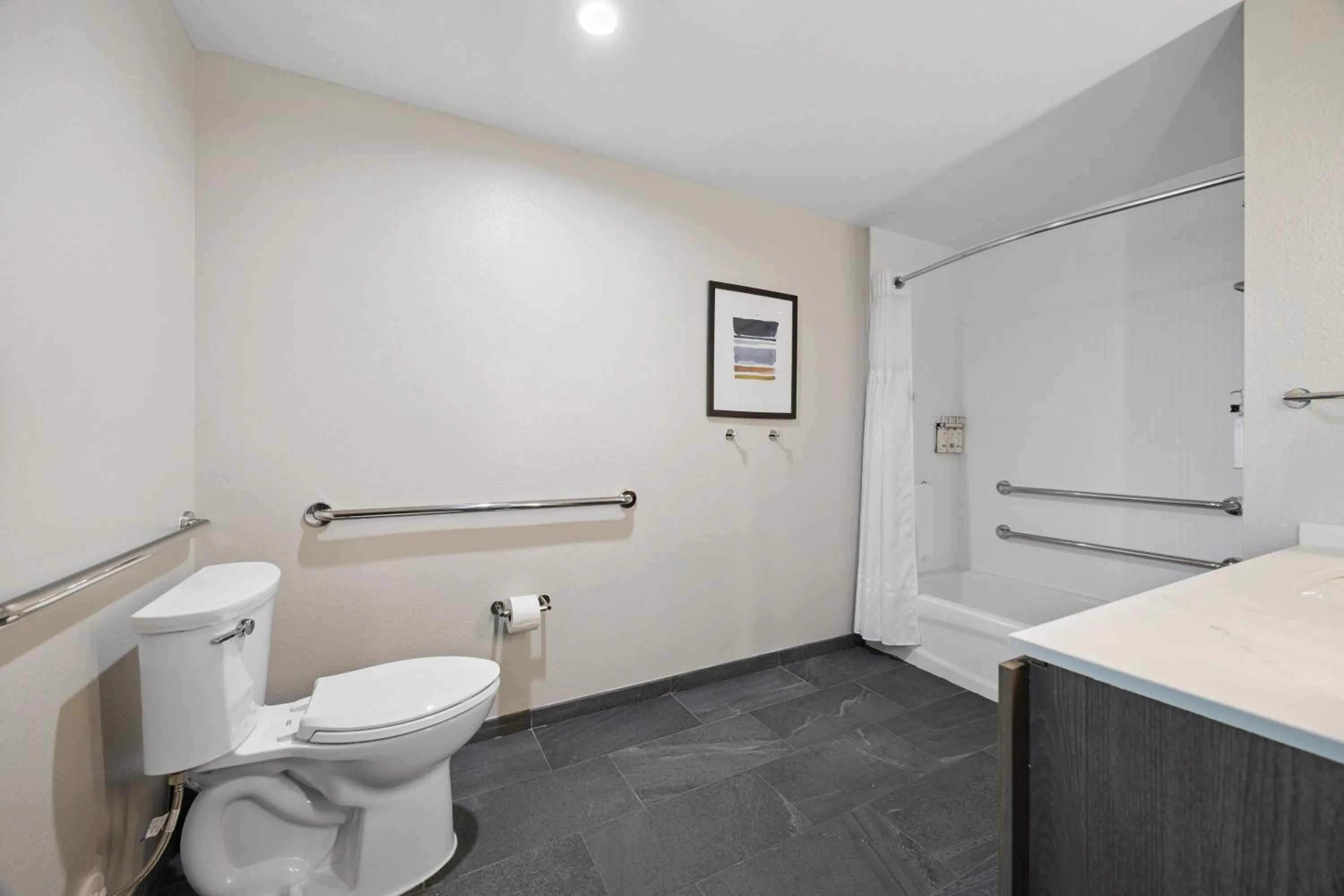 Shower in Staybridge Suites Sacramento Woodland by IHG