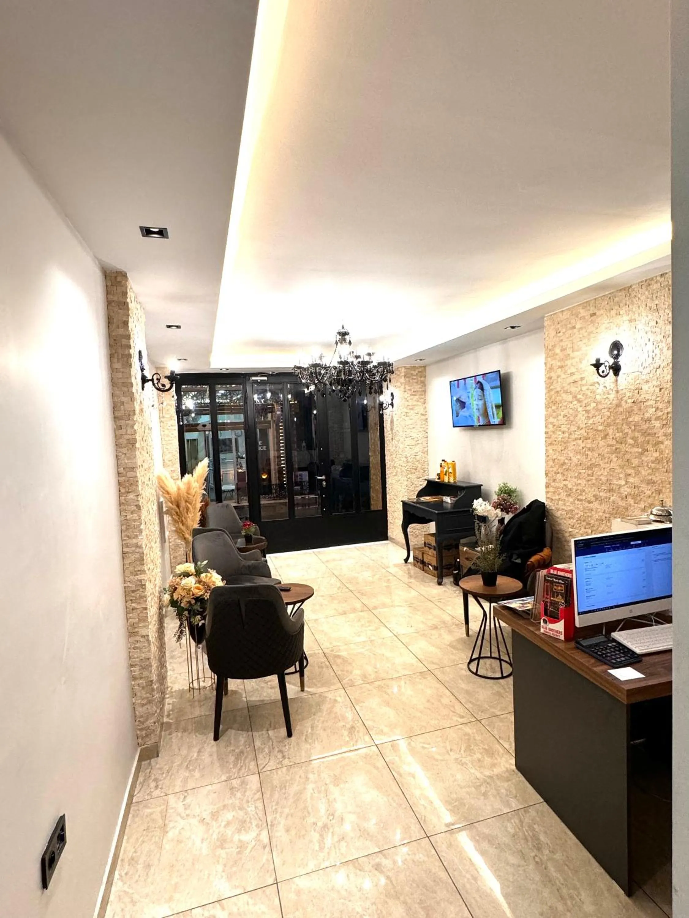 Lobby or reception in The Diderot Hotel