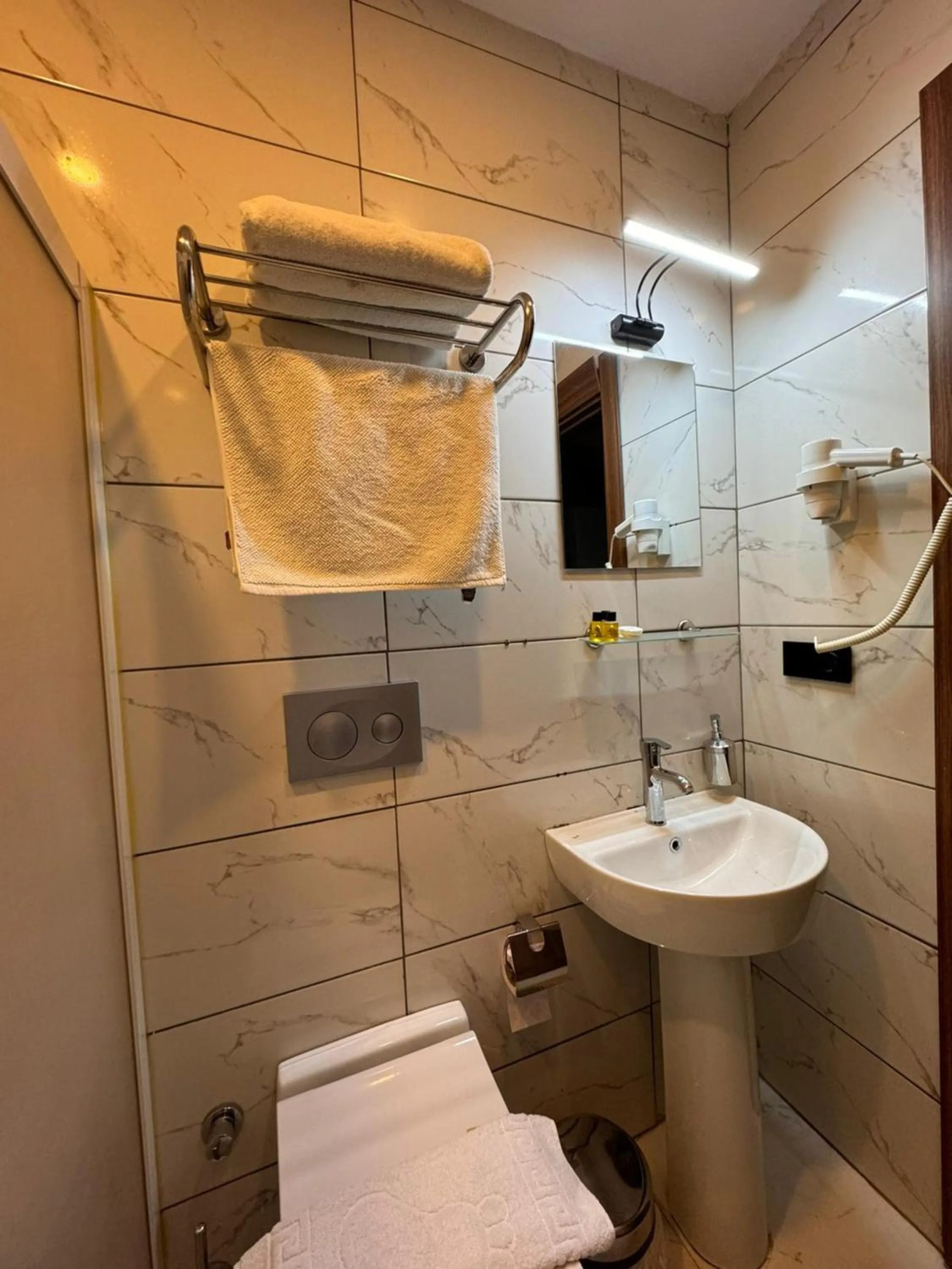 Shower in The Diderot Hotel