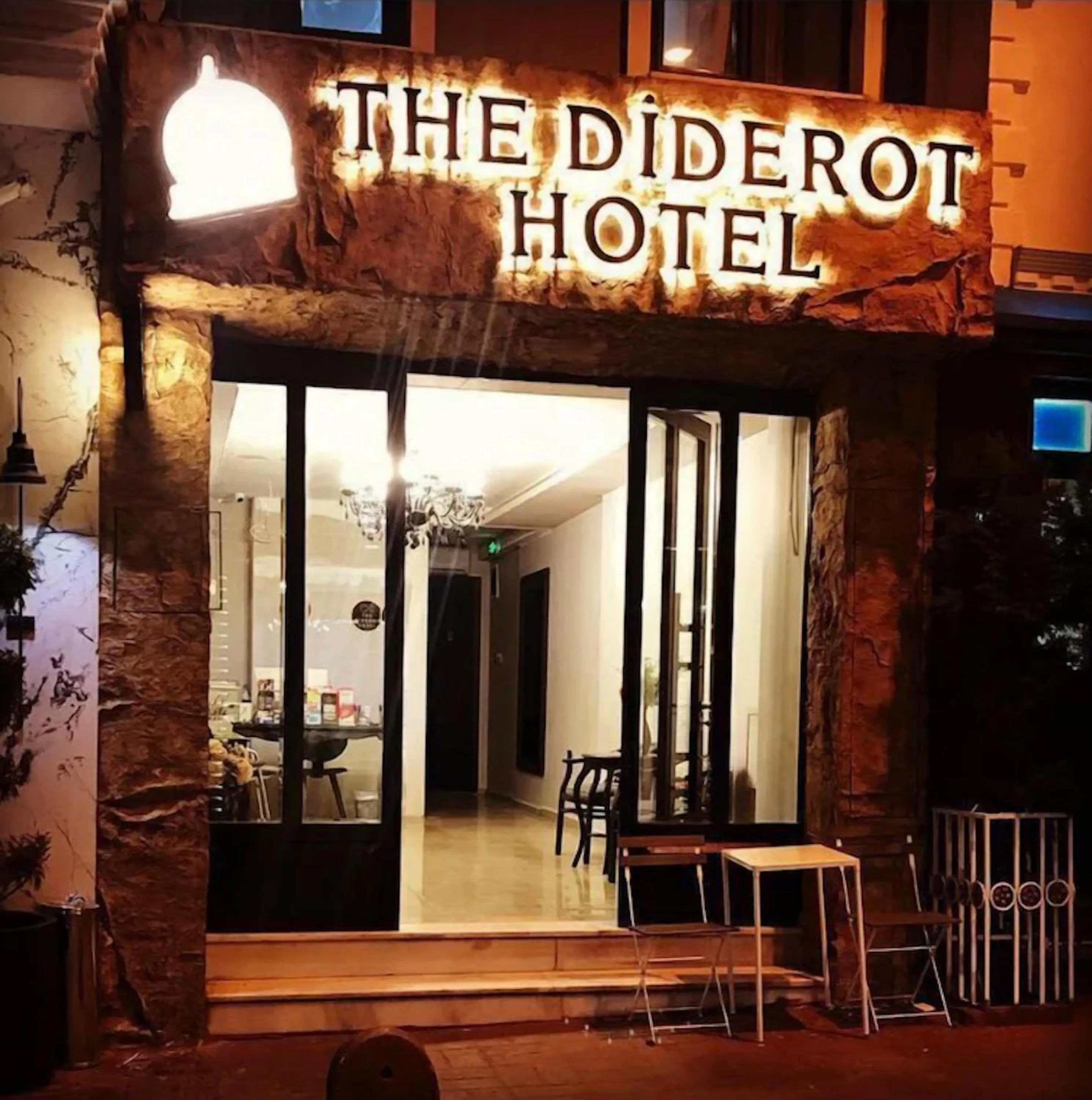Facade/entrance in The Diderot Hotel