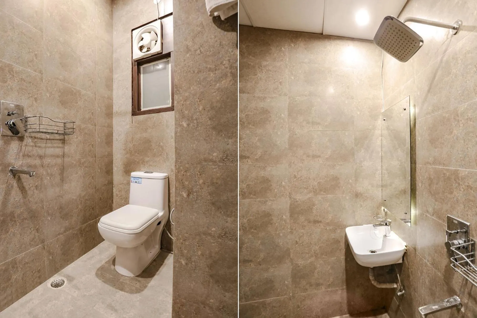 Bathroom in FabHotel Delta Suites I
