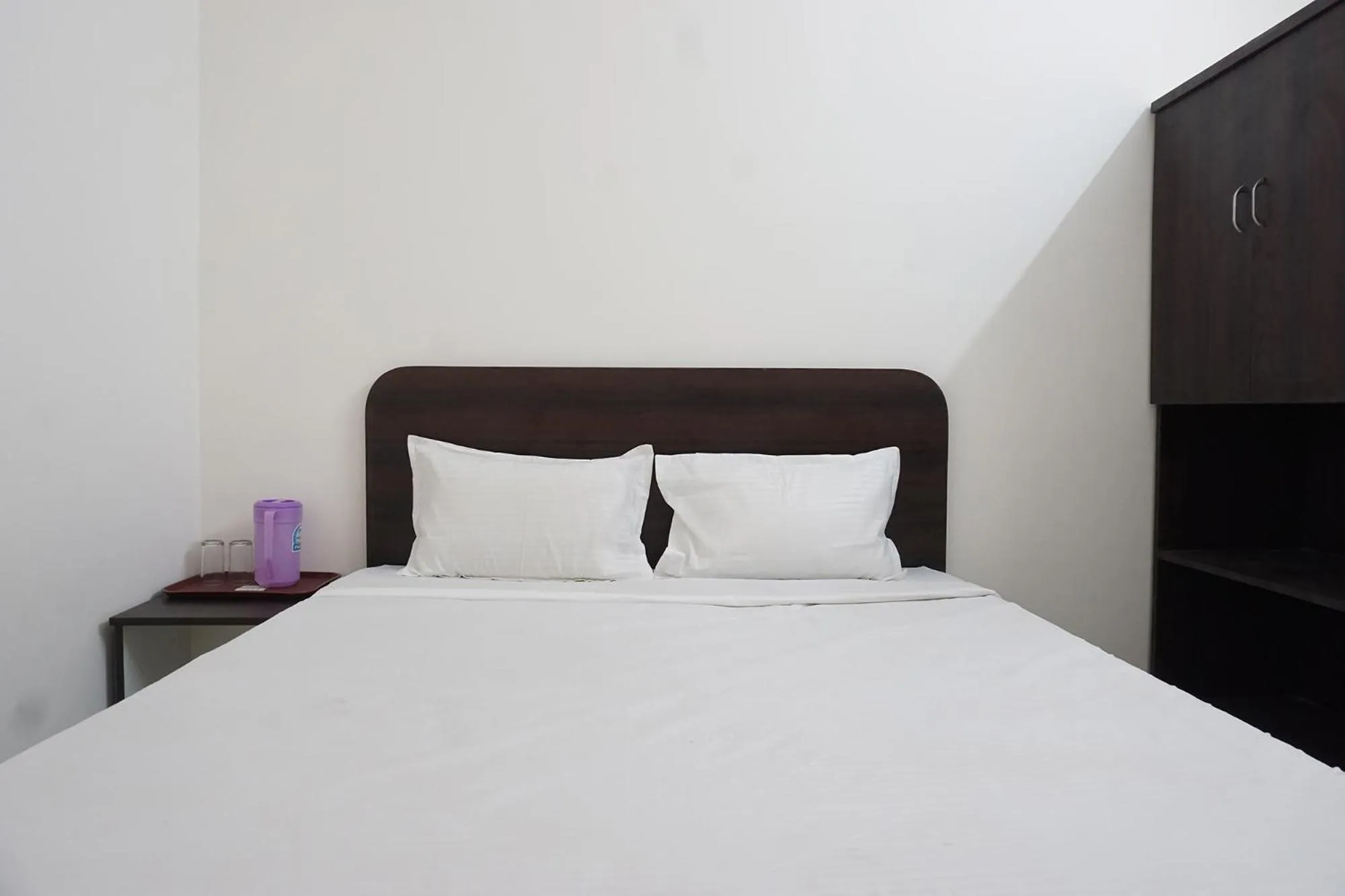 Bed in FabHotel Gargi Galuxe - Nr Ankushrao Natyagruha