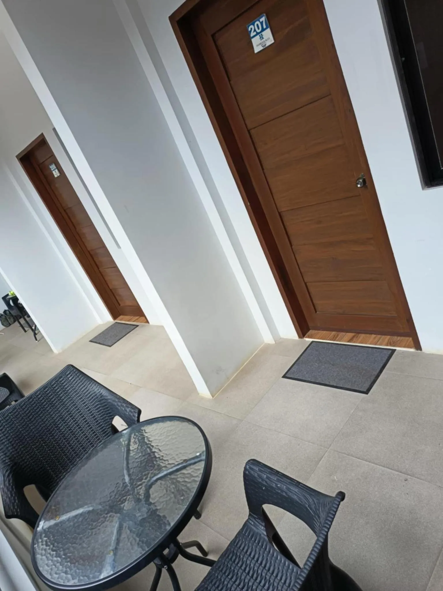 Seating area in Harbour Bliss Hotel