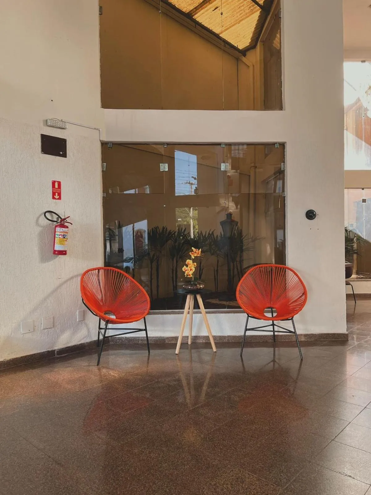 Lobby or reception in Binder Hotel Mogi Guaçu