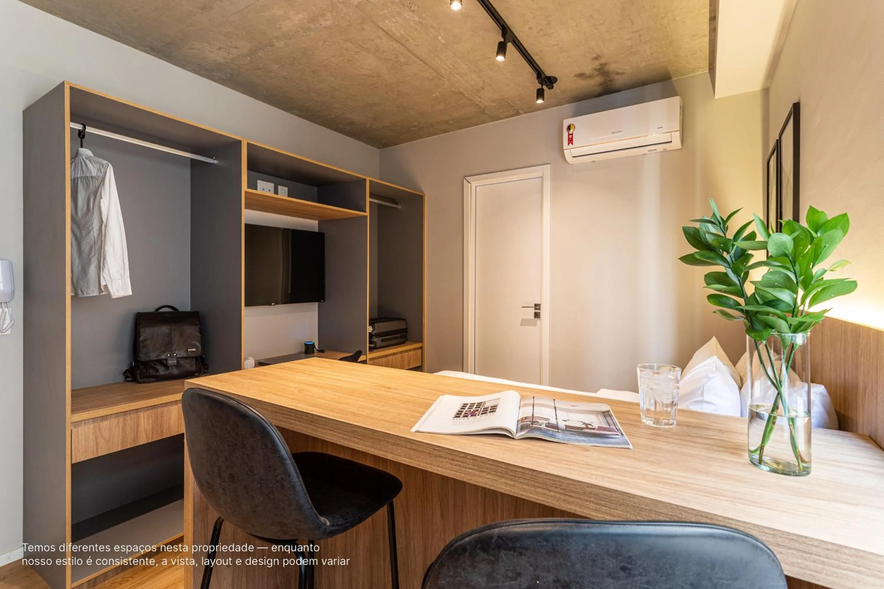 Photo of the whole room in Next Paulista by Viva - Apartamentos completos ao lado da Av Paulista e MASP