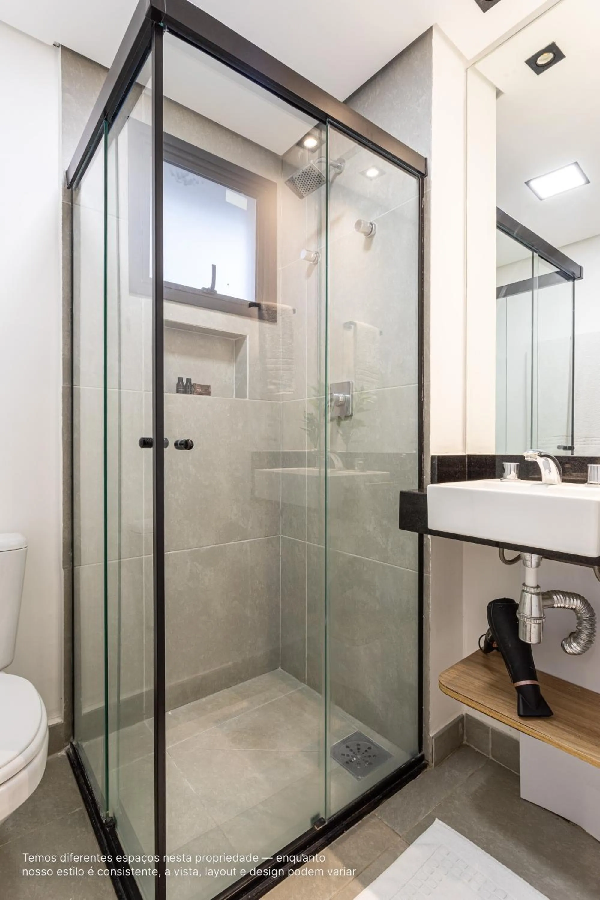 Shower in Next Paulista by Viva - Apartamentos completos ao lado da Av Paulista e MASP