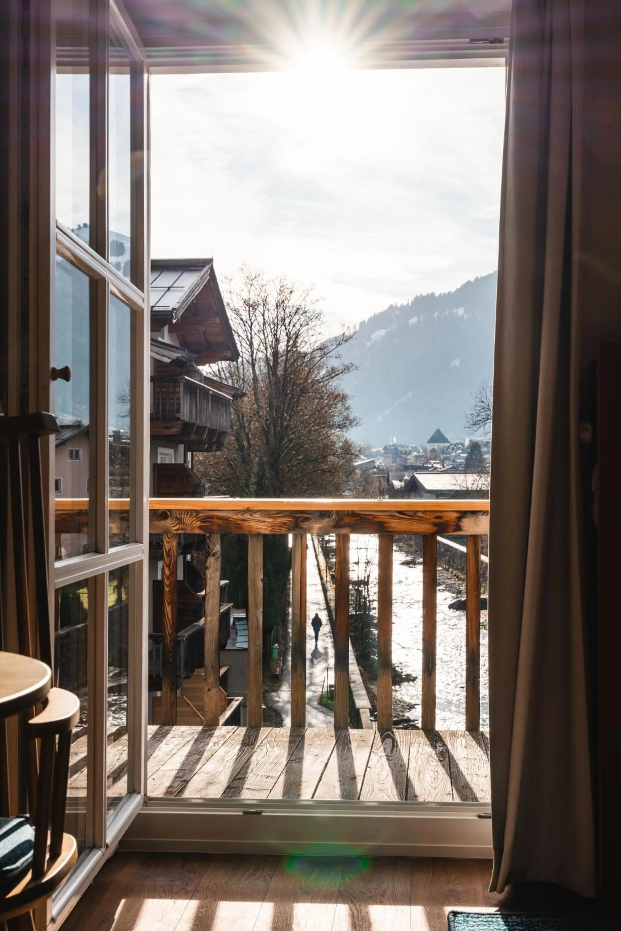 Balcony/Terrace in HENRI Country House Kitzbühel